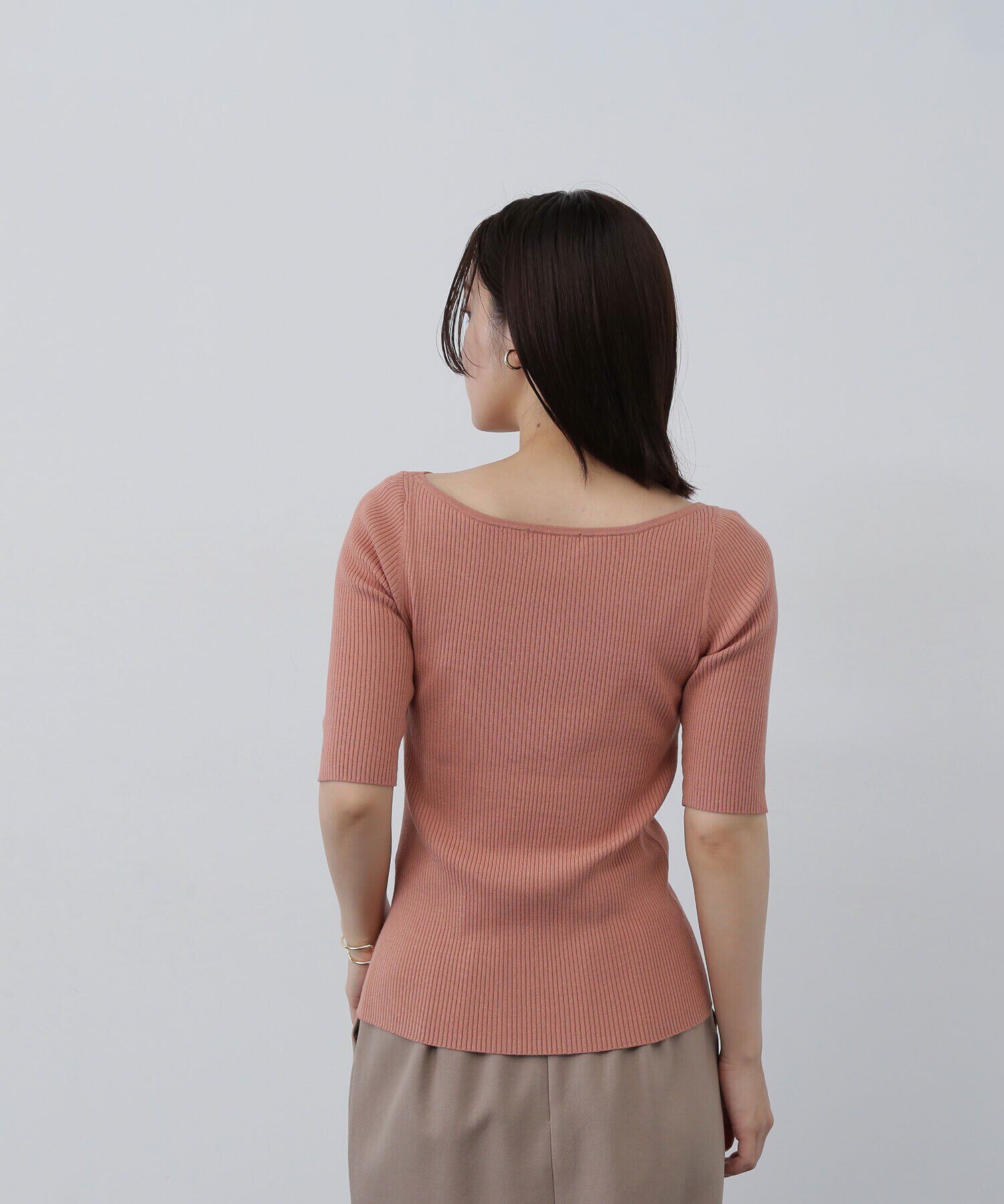  「フロントツイストリブニット」|ニット・セーター|