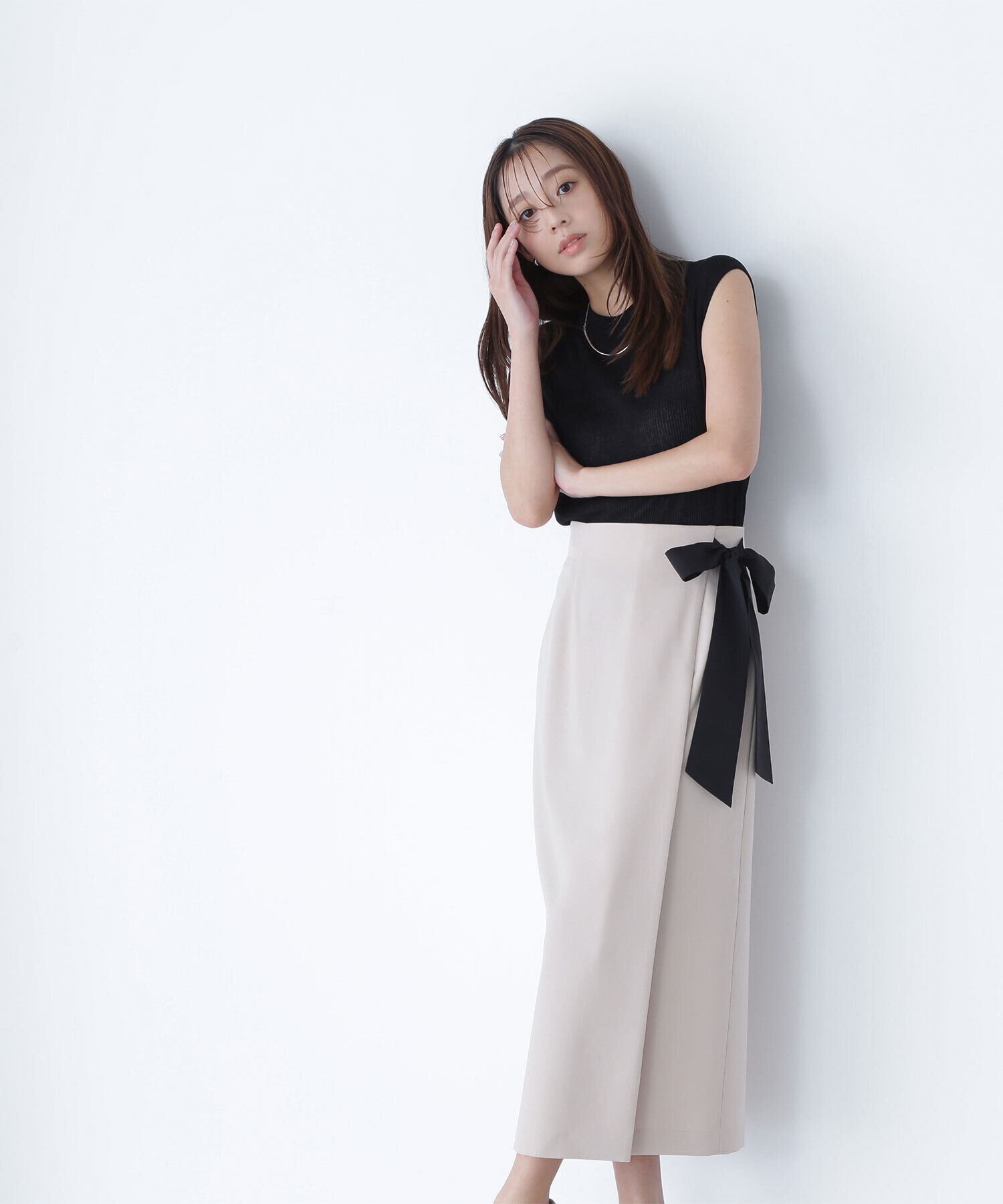  「シアーリブニット」|ニット・セーター|