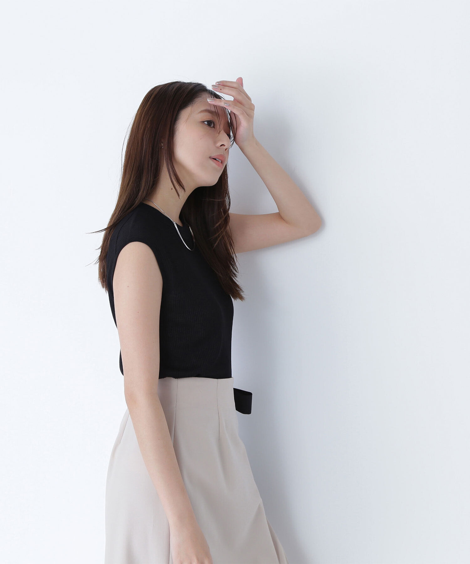  「シアーリブニット」|ニット・セーター|