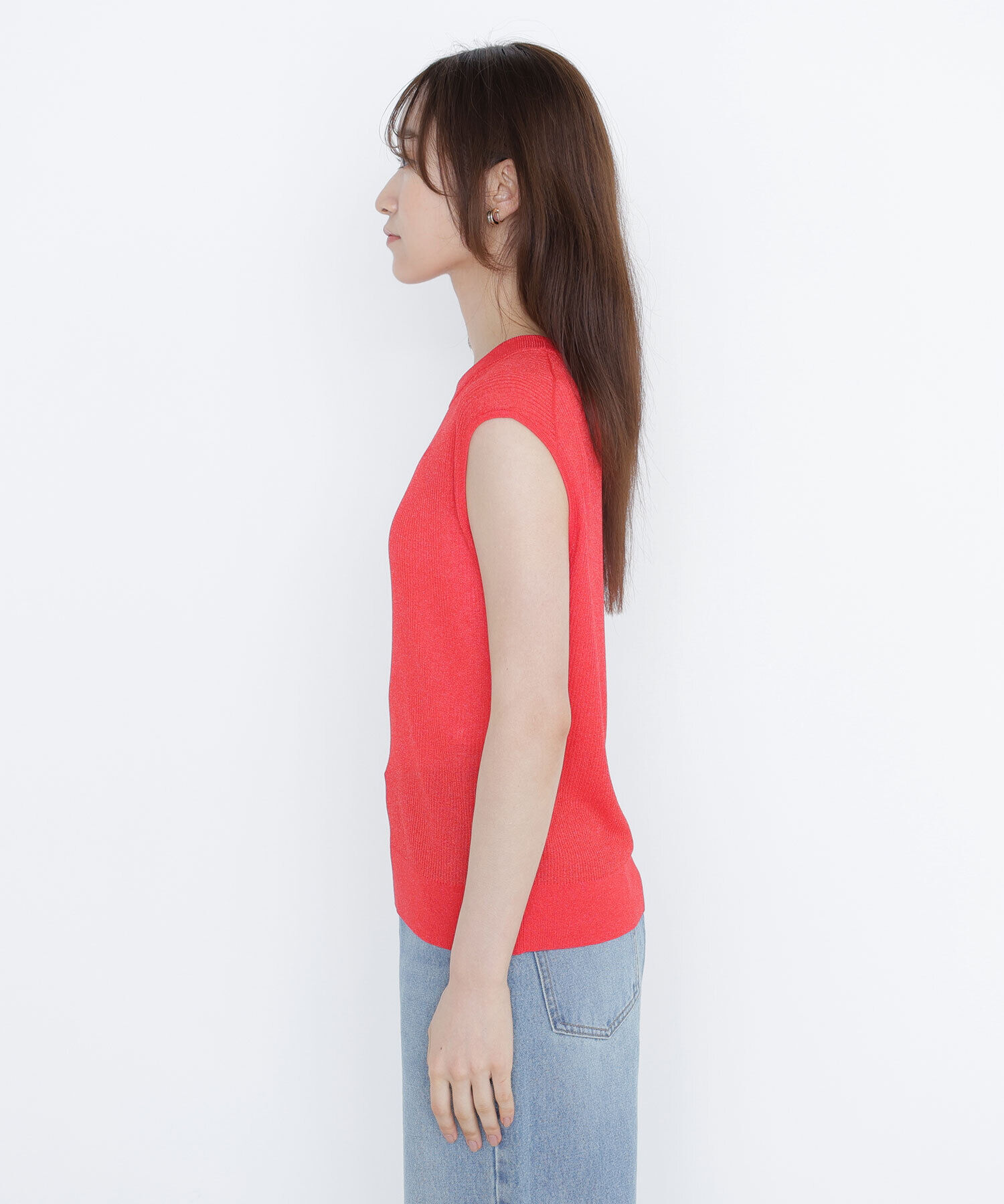  「シアーリブニット」|ニット・セーター|