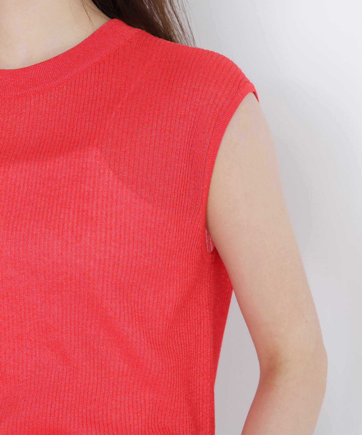  「シアーリブニット」|ニット・セーター|