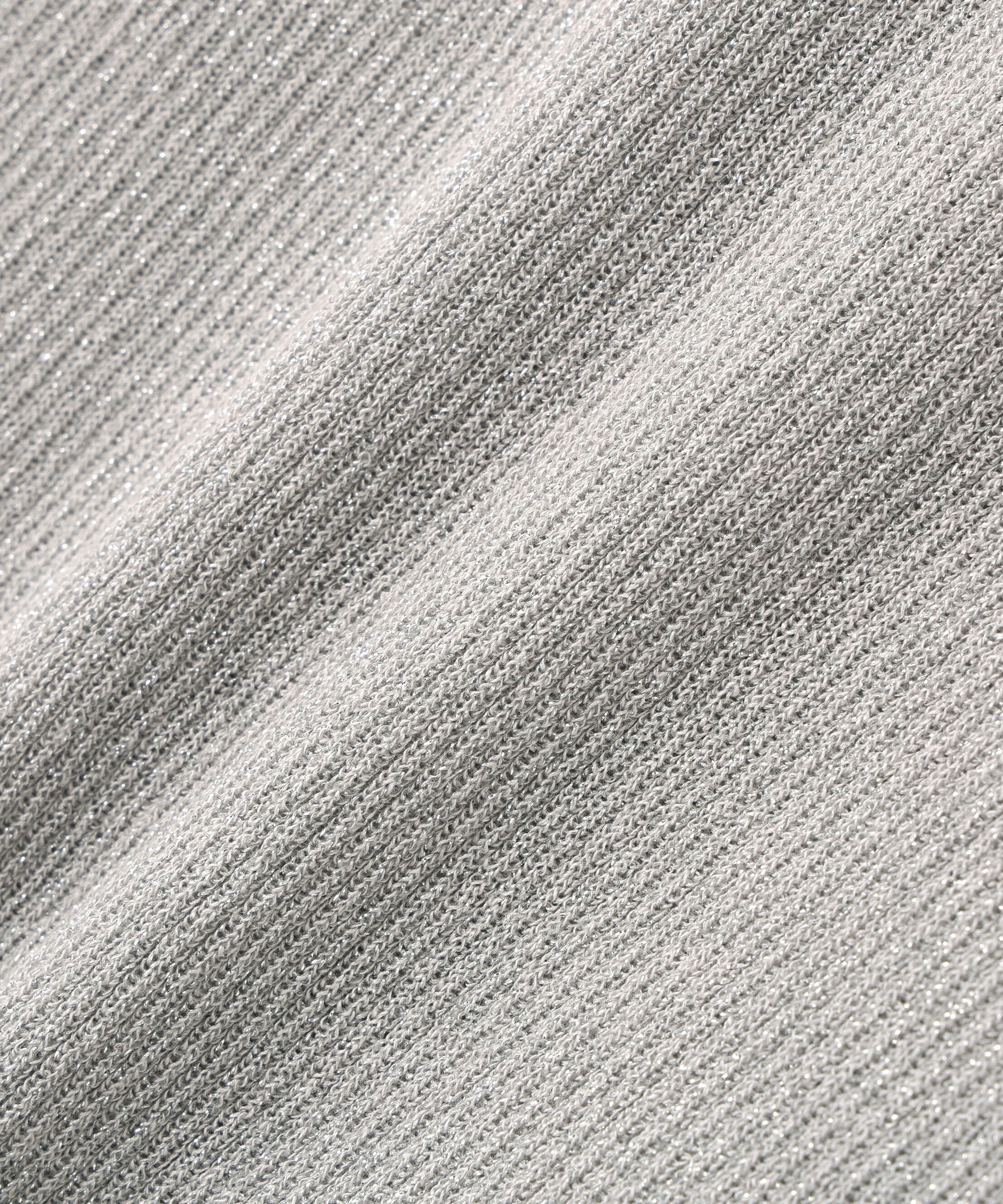  「ハイネックラメリブニット」|ニット・セーター|