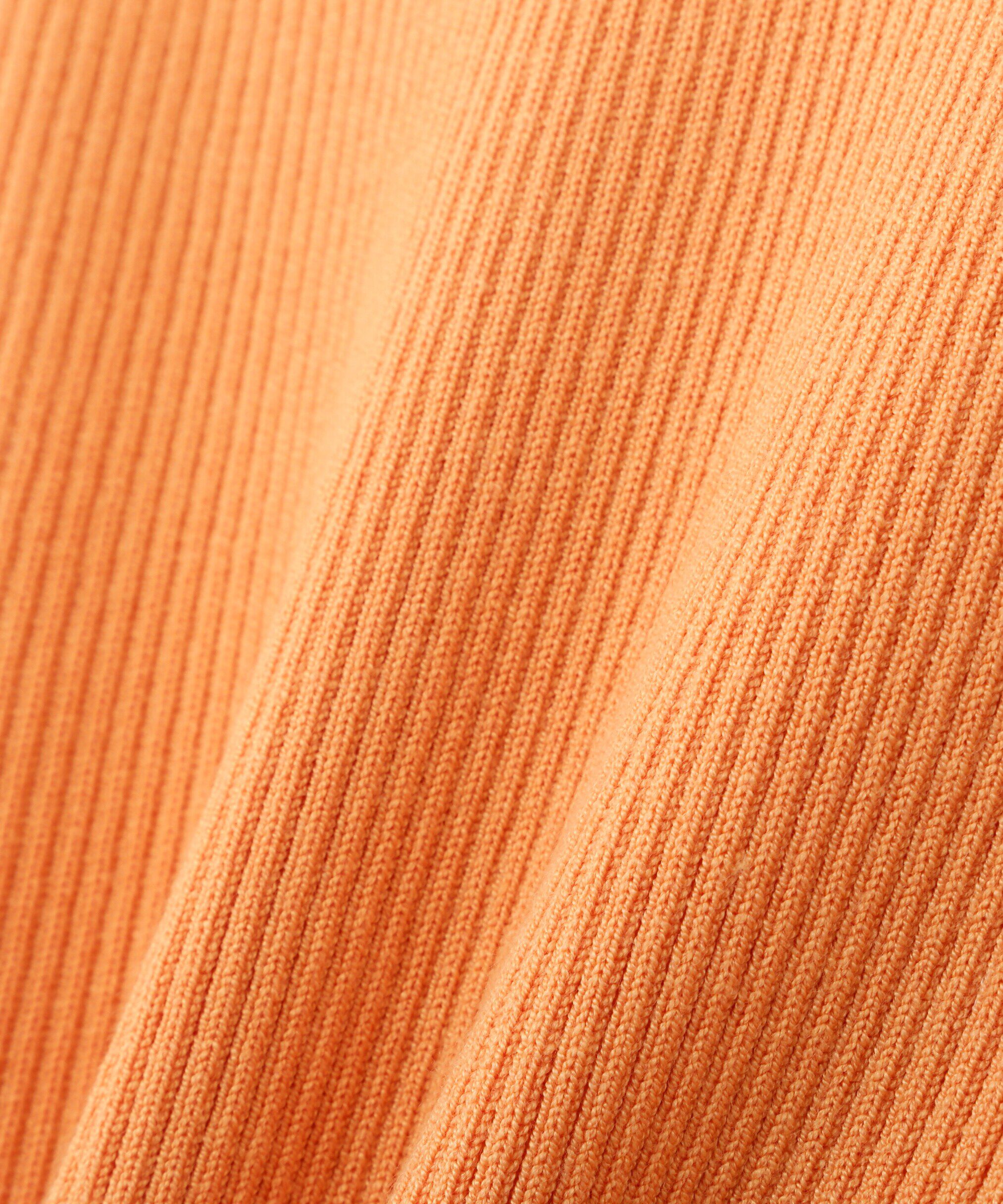  「［洗える］マシンウォッシャブルボトルネックリブニット」|ニット・セーター|