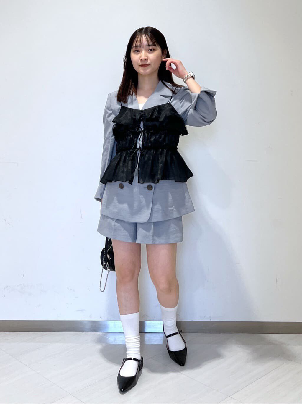  「[低身長サイズ/Sシリーズ]気流染めベルト付ショートパンツ」|その他|