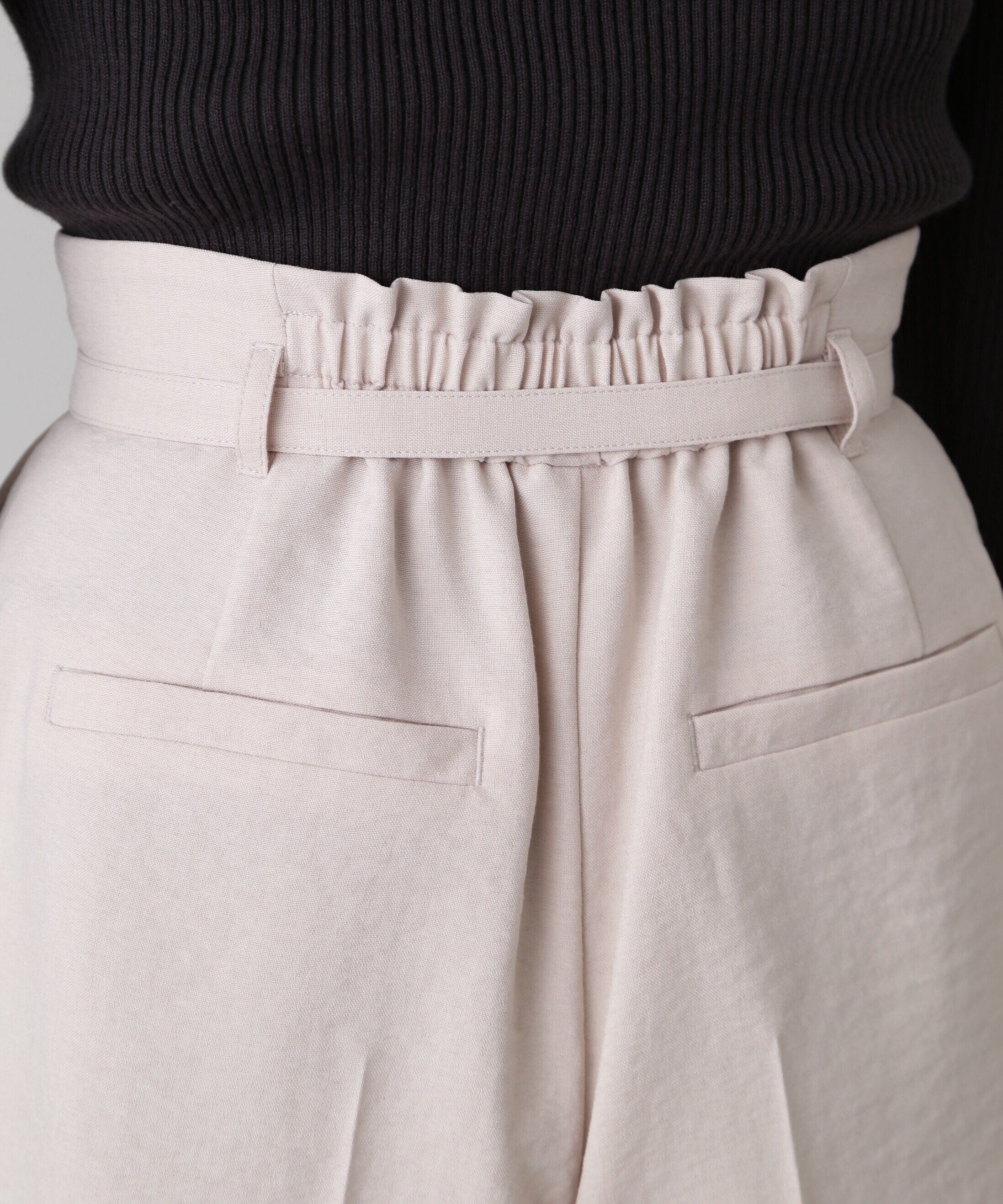  「[低身長サイズ/Sシリーズ]気流染めベルト付ショートパンツ」|その他|