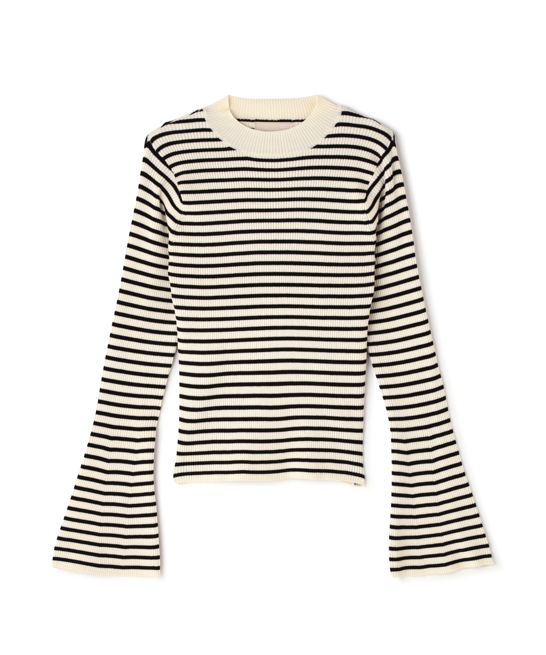  「〈洗える〉マシンウォッシャブルフレアスリーブニット」|ニット・セーター|