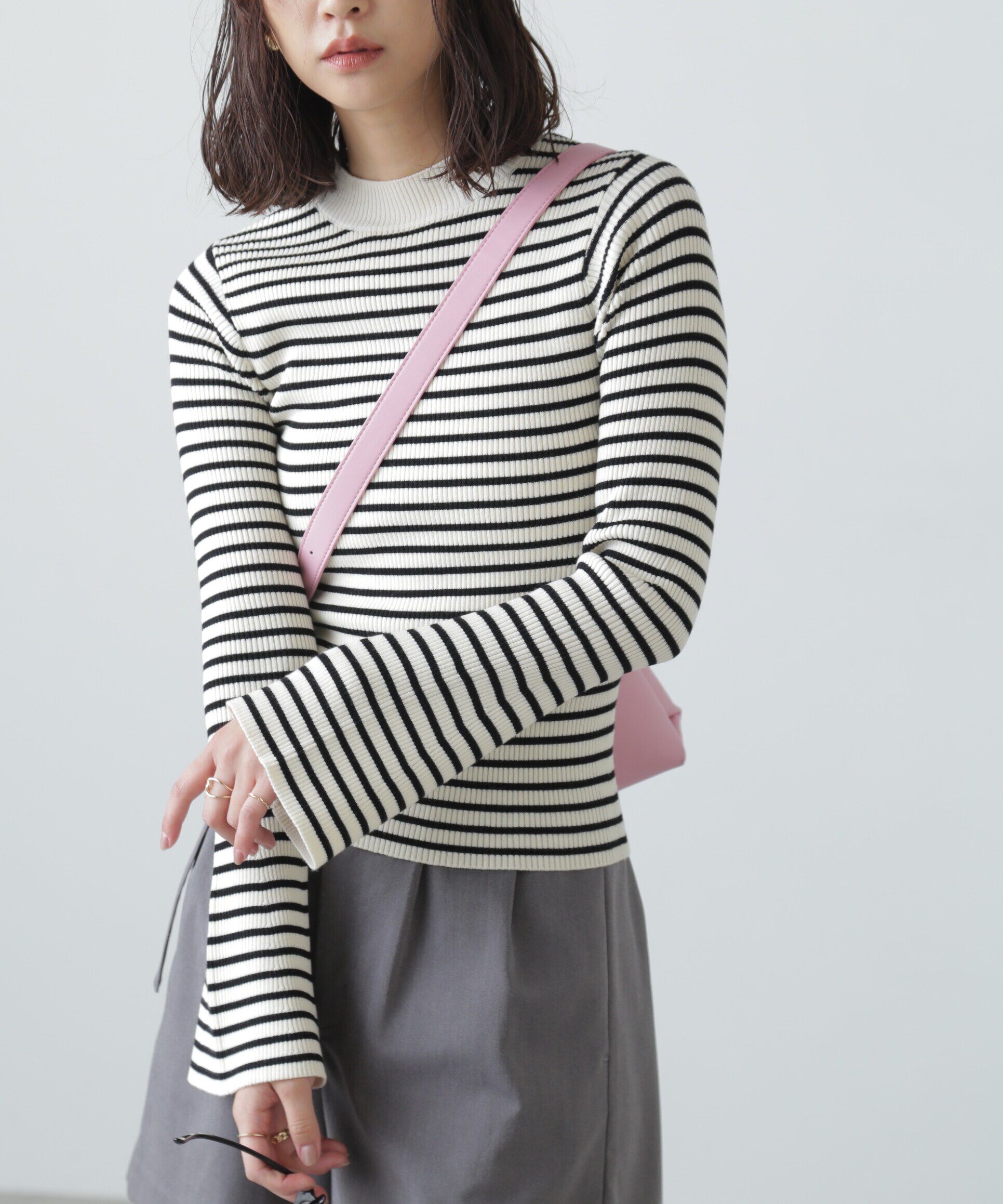  「〈洗える〉マシンウォッシャブルフレアスリーブニット」|ニット・セーター|