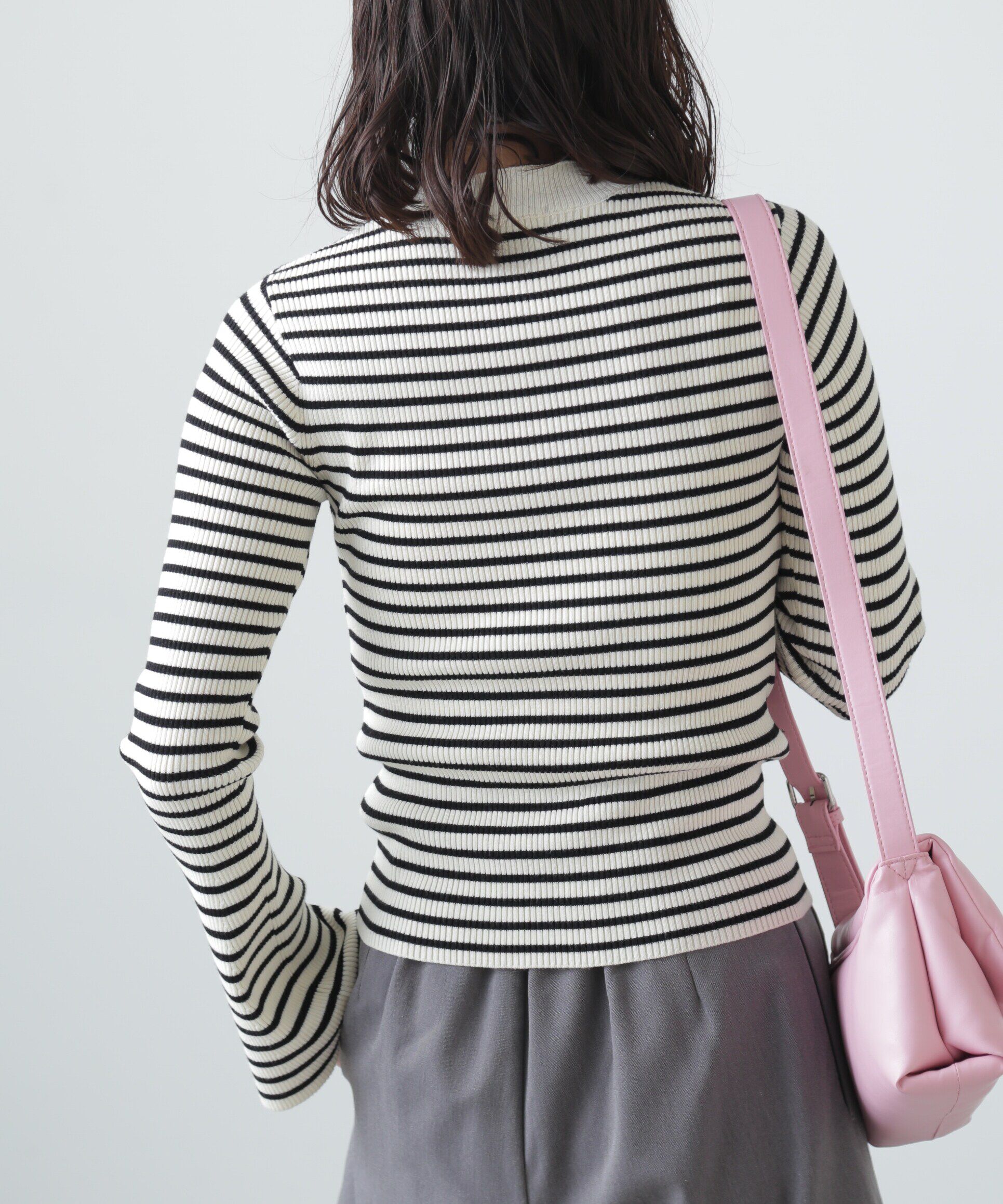  「〈洗える〉マシンウォッシャブルフレアスリーブニット」|ニット・セーター|