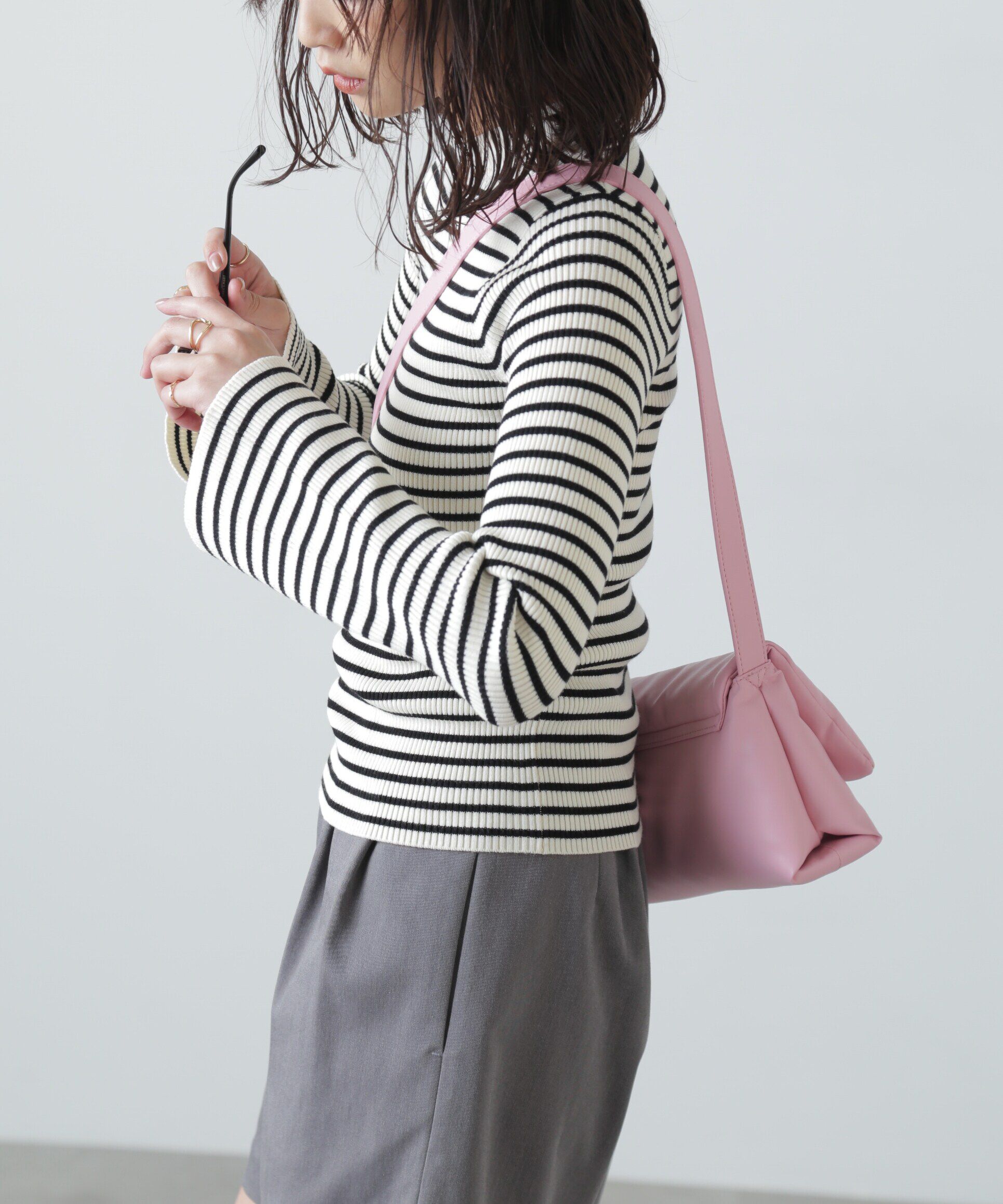  「〈洗える〉マシンウォッシャブルフレアスリーブニット」|ニット・セーター|