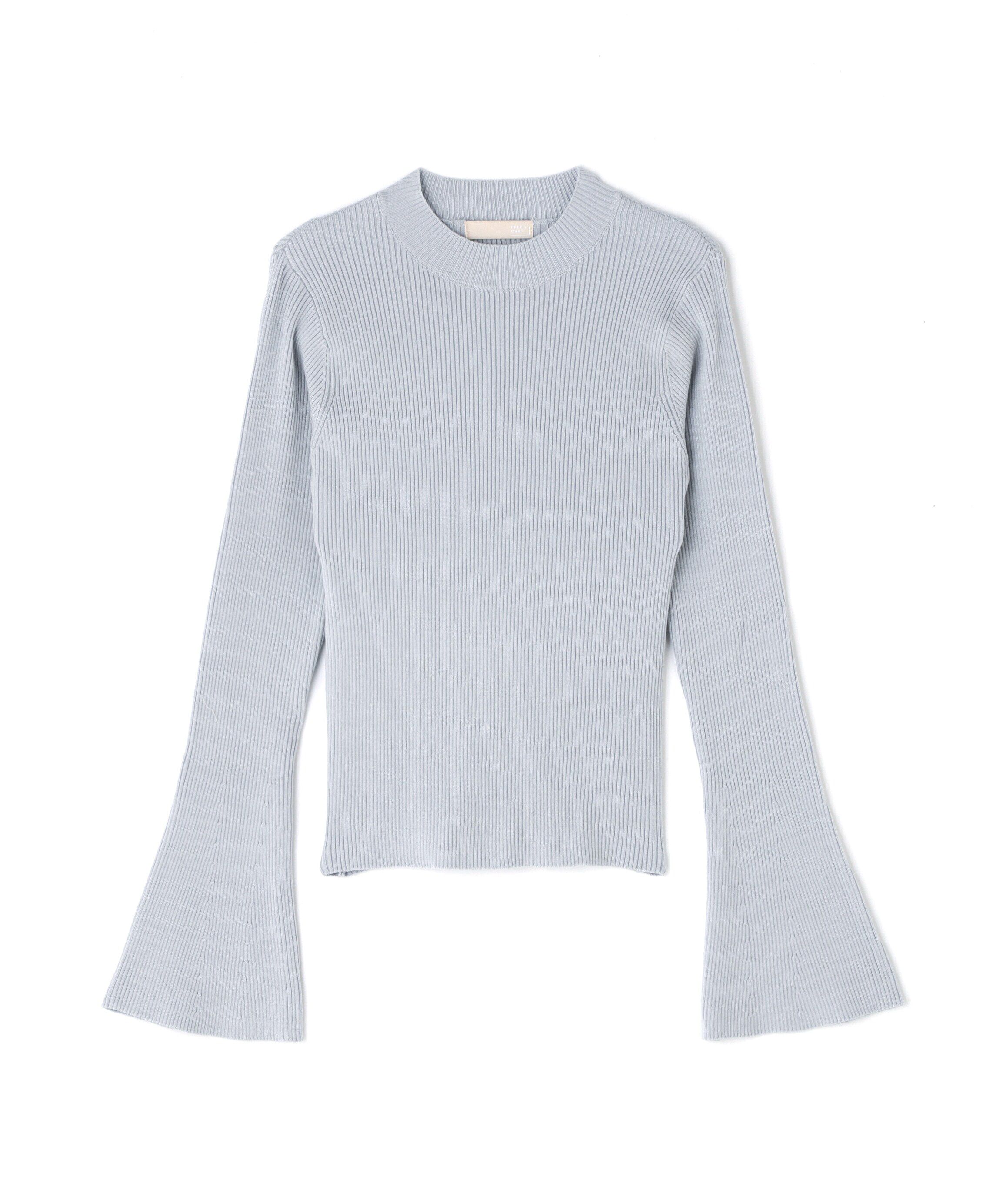  「〈洗える〉マシンウォッシャブルフレアスリーブニット」|ニット・セーター|