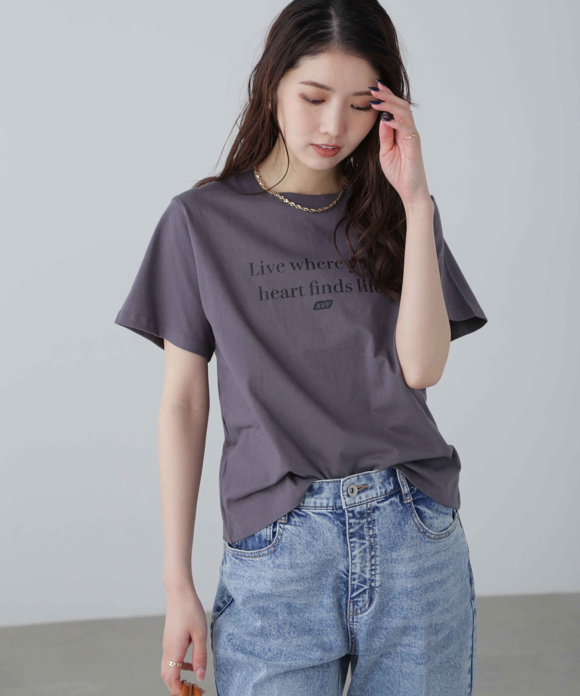  「シンプルロゴT」|Tシャツ・カットソー|