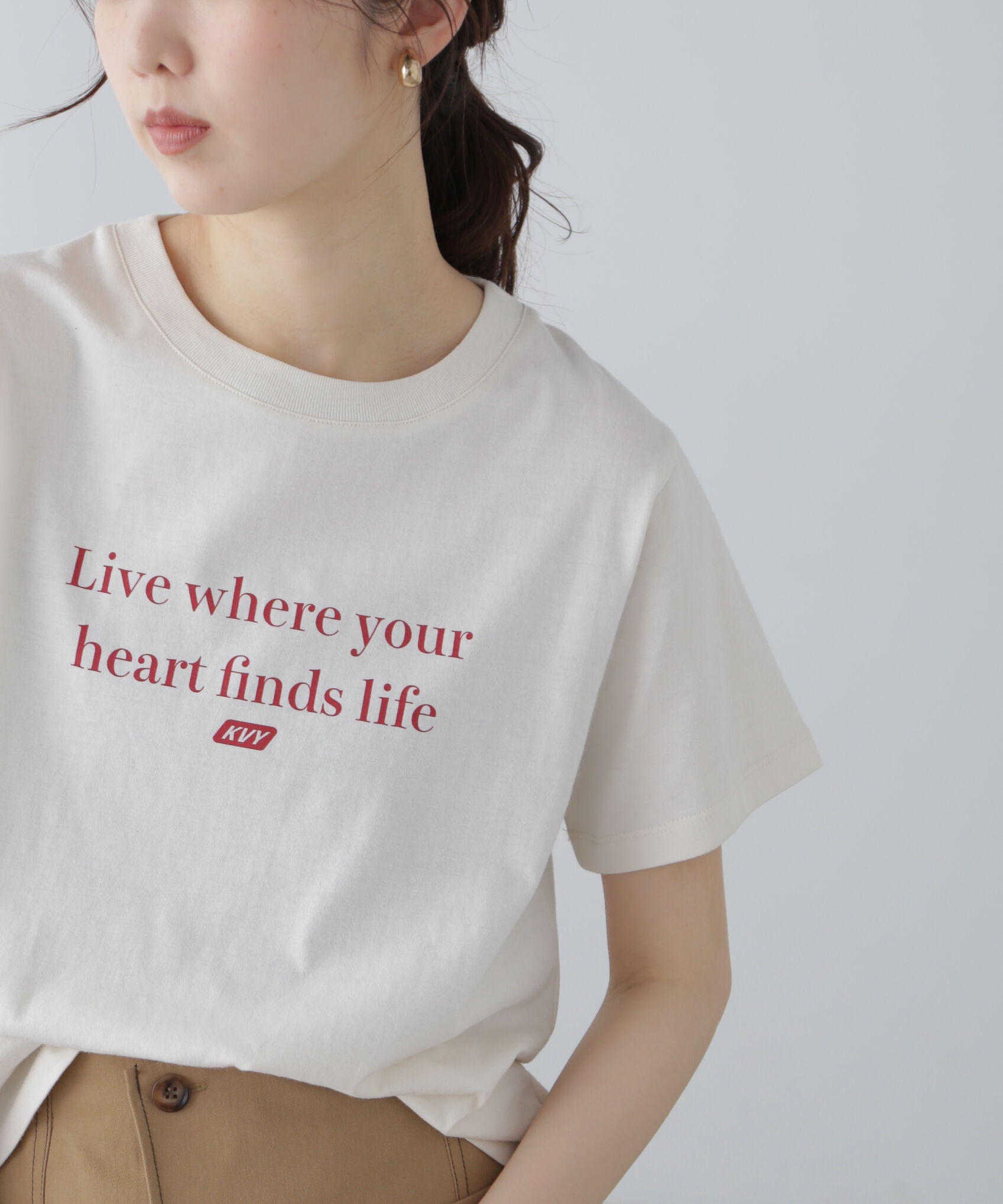  「シンプルロゴT」|Tシャツ・カットソー|