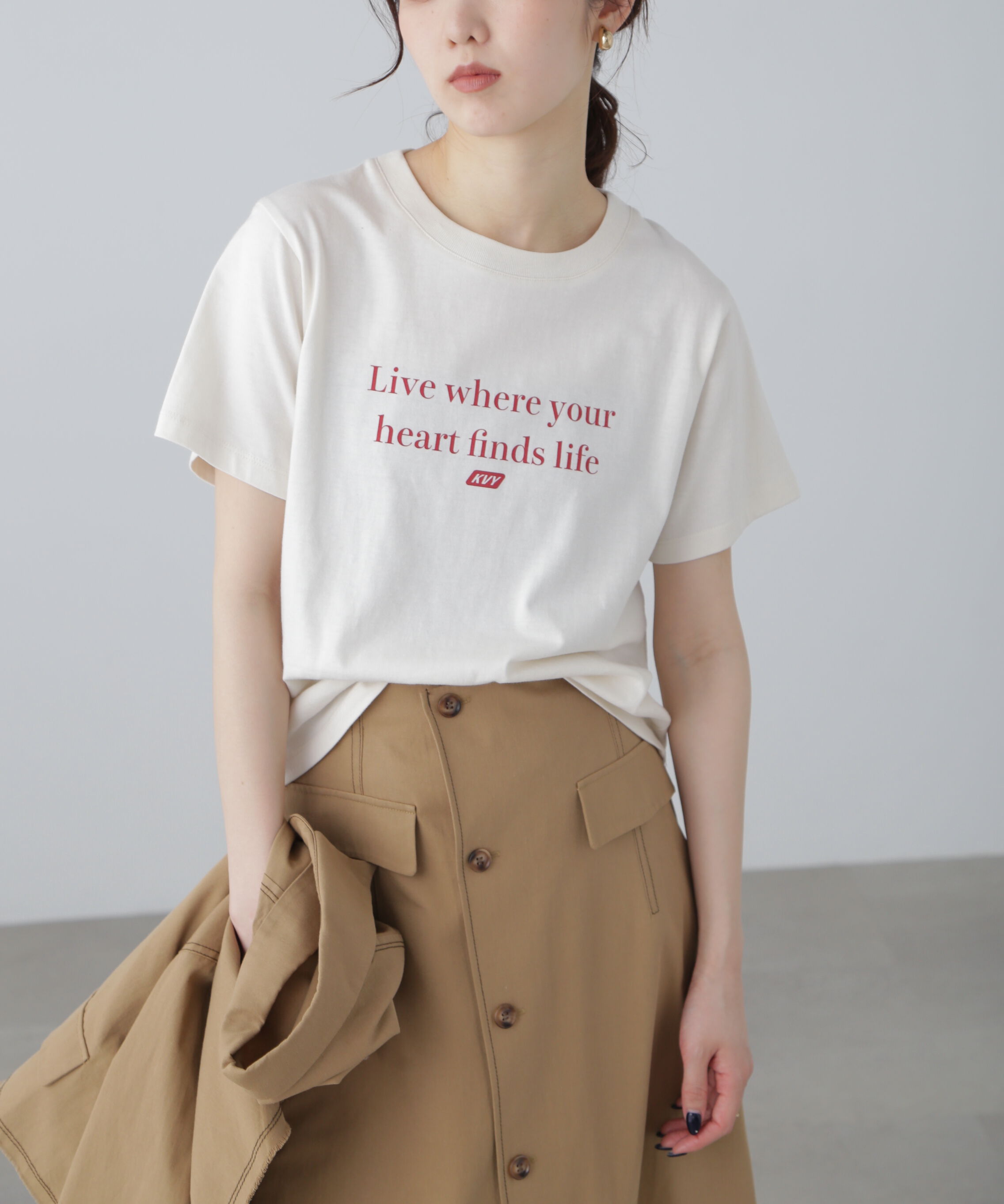  「シンプルロゴT」|Tシャツ・カットソー|