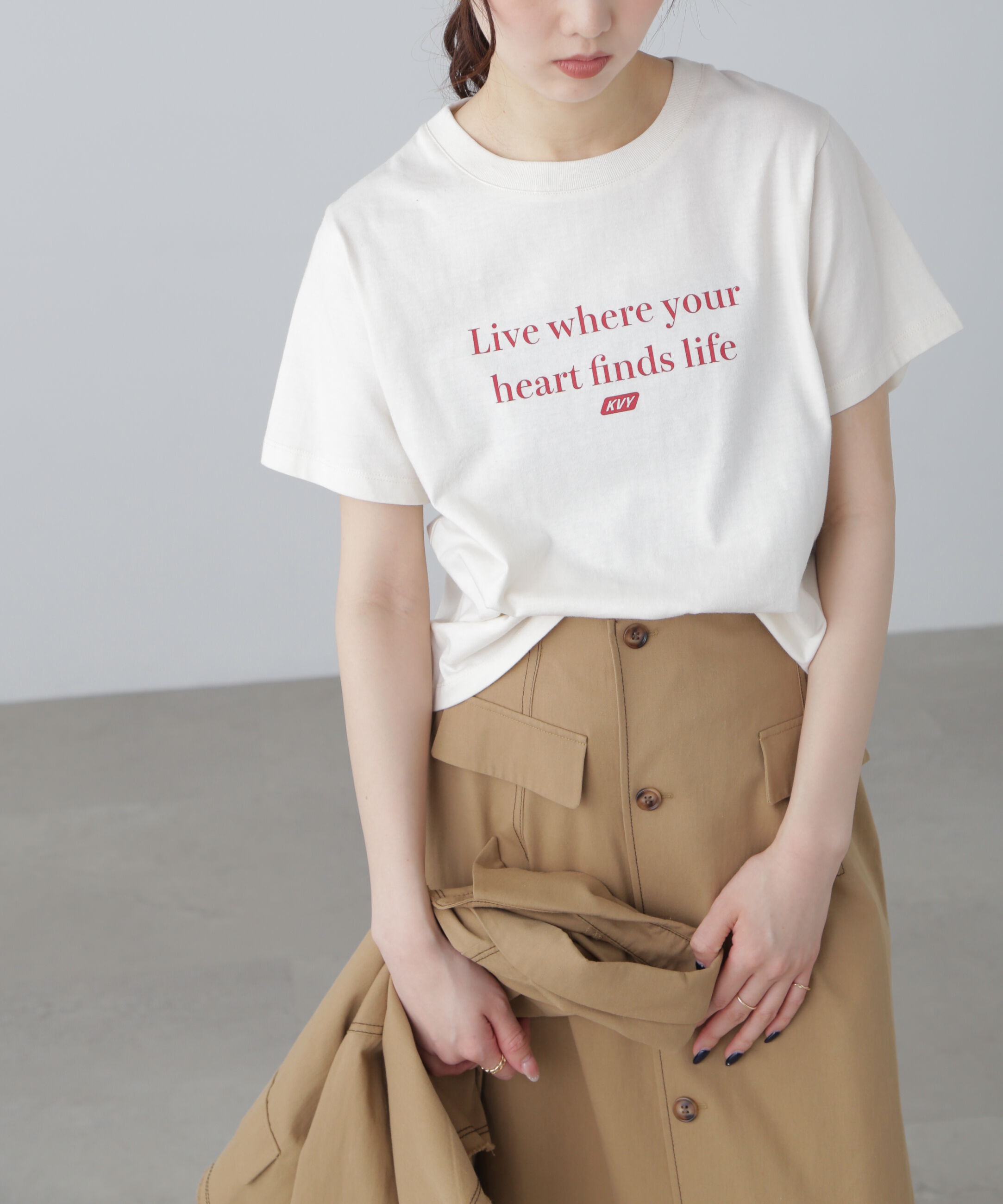  「シンプルロゴT」|Tシャツ・カットソー|