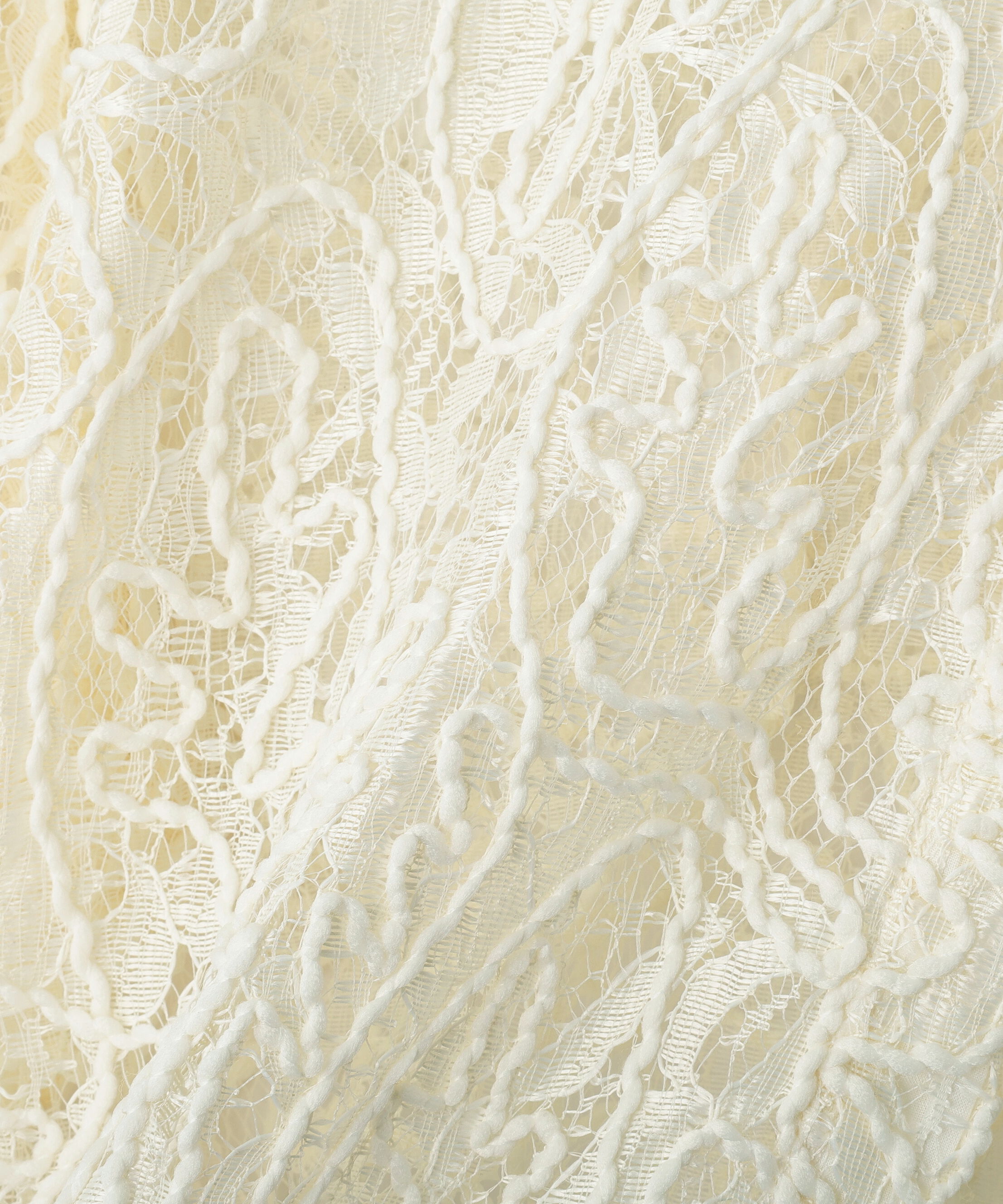  「レースコード刺繍前後2wayブラウス」|シャツ・ブラウス|