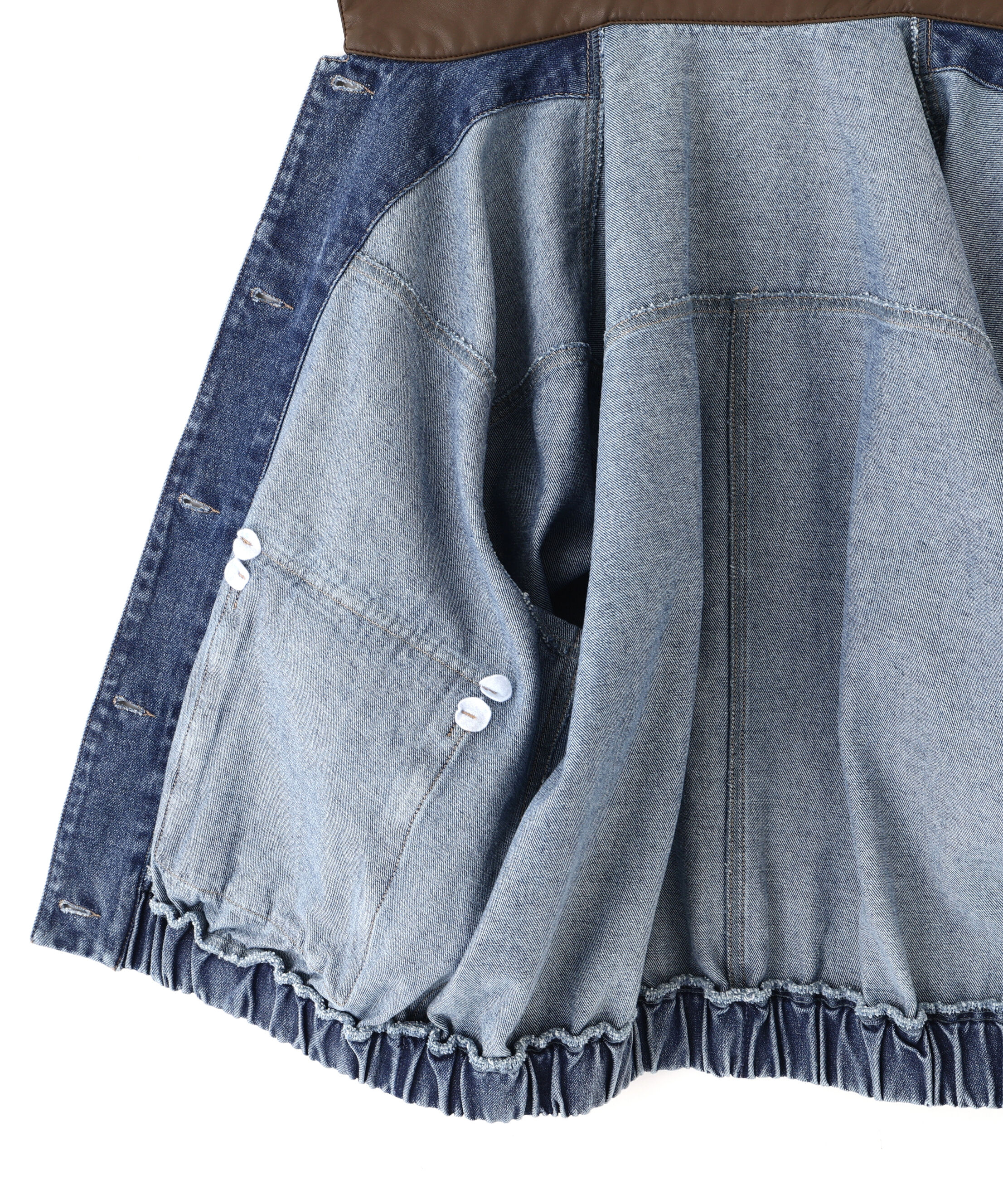  「バイカラーワークジャケット」|ブルゾン・スタジャン|