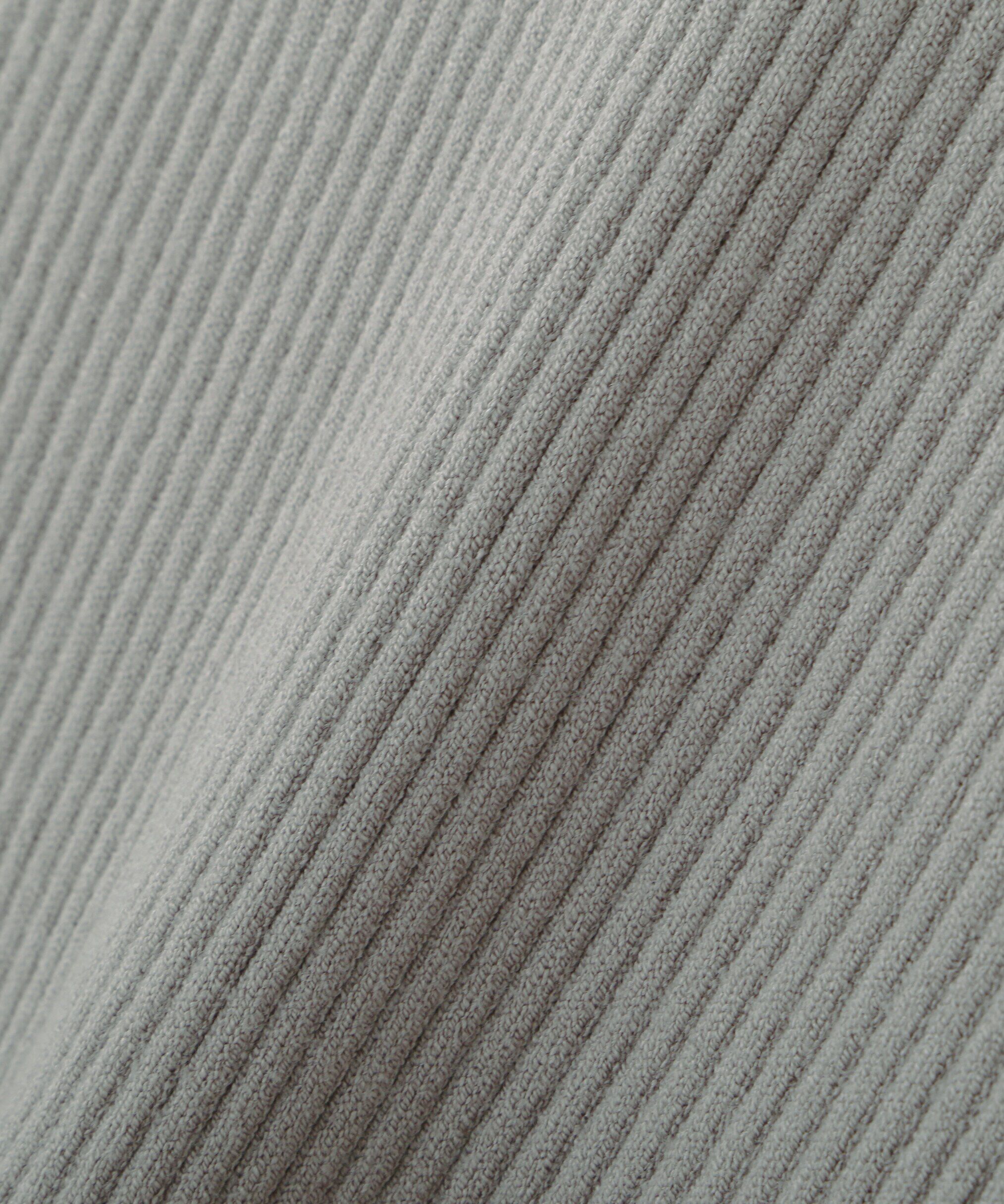  「衿付きリブニット」|ニット・セーター|