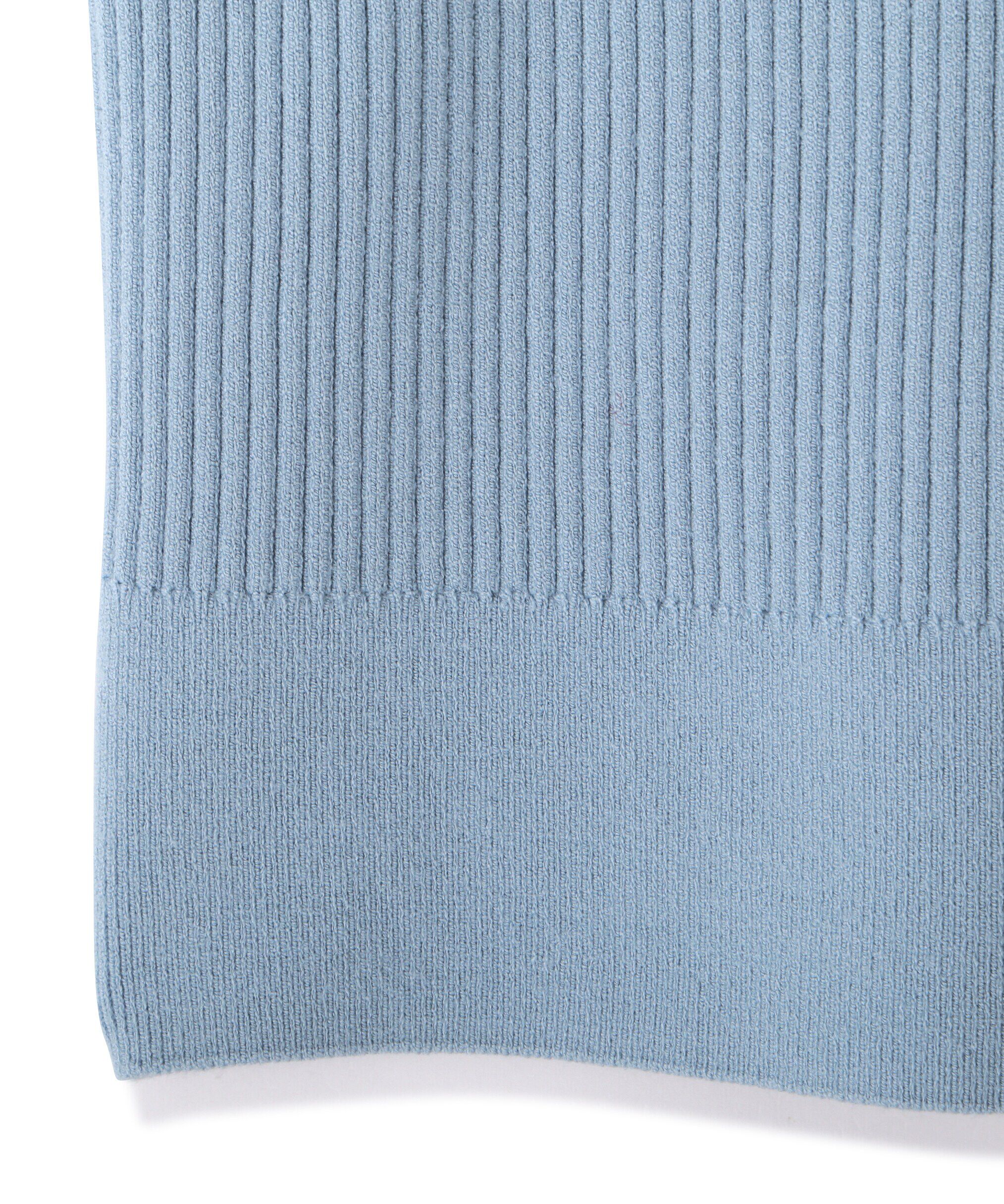  「衿付きリブニット」|ニット・セーター|