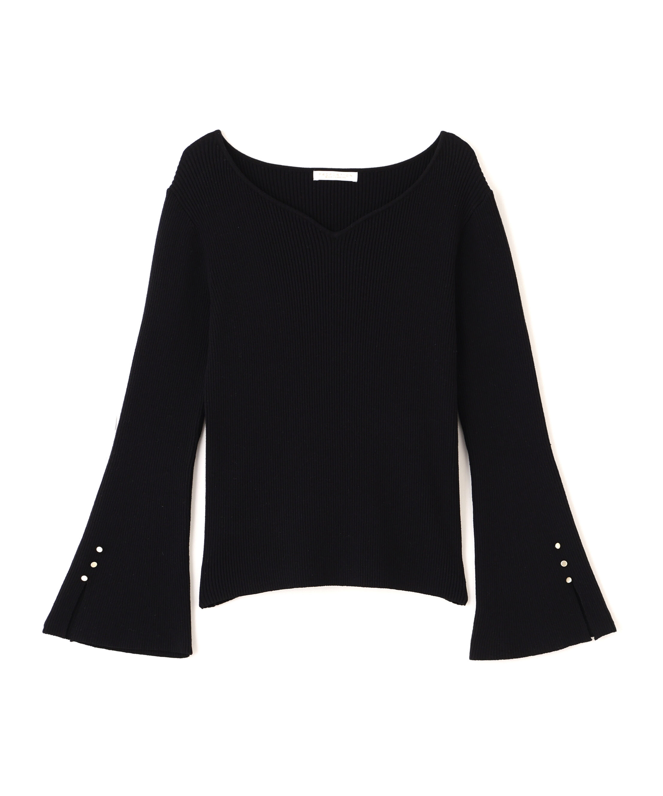 PROPORTION BODY DRESSING「＜ハンドウォッシャブル＞ハートカットリブニット 25AW」|ニット・セーター|