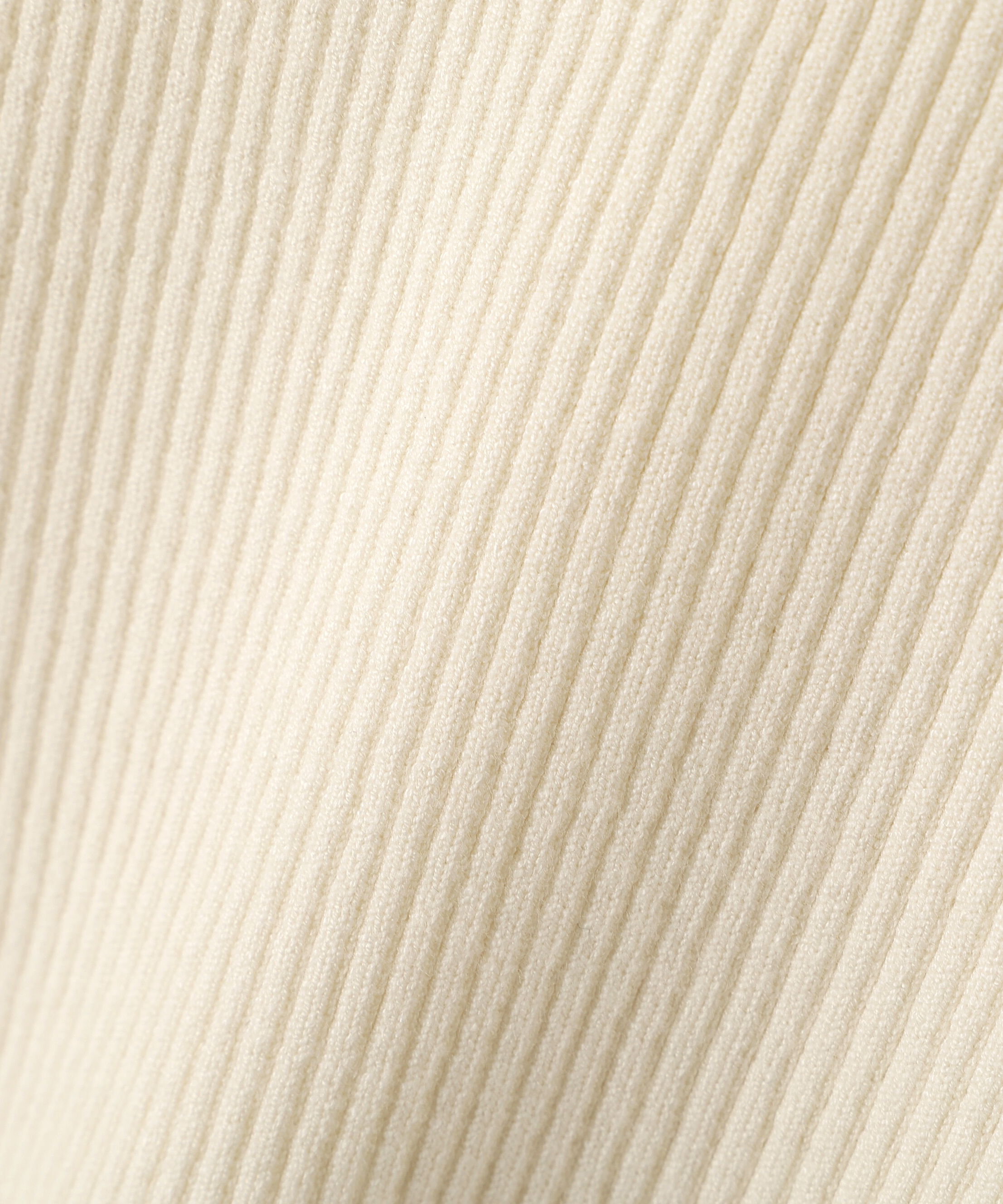 PROPORTION BODY DRESSING「《EDIT COLOGNE》レーススカーフ付きリブニット　26SS」|ニット・セーター|