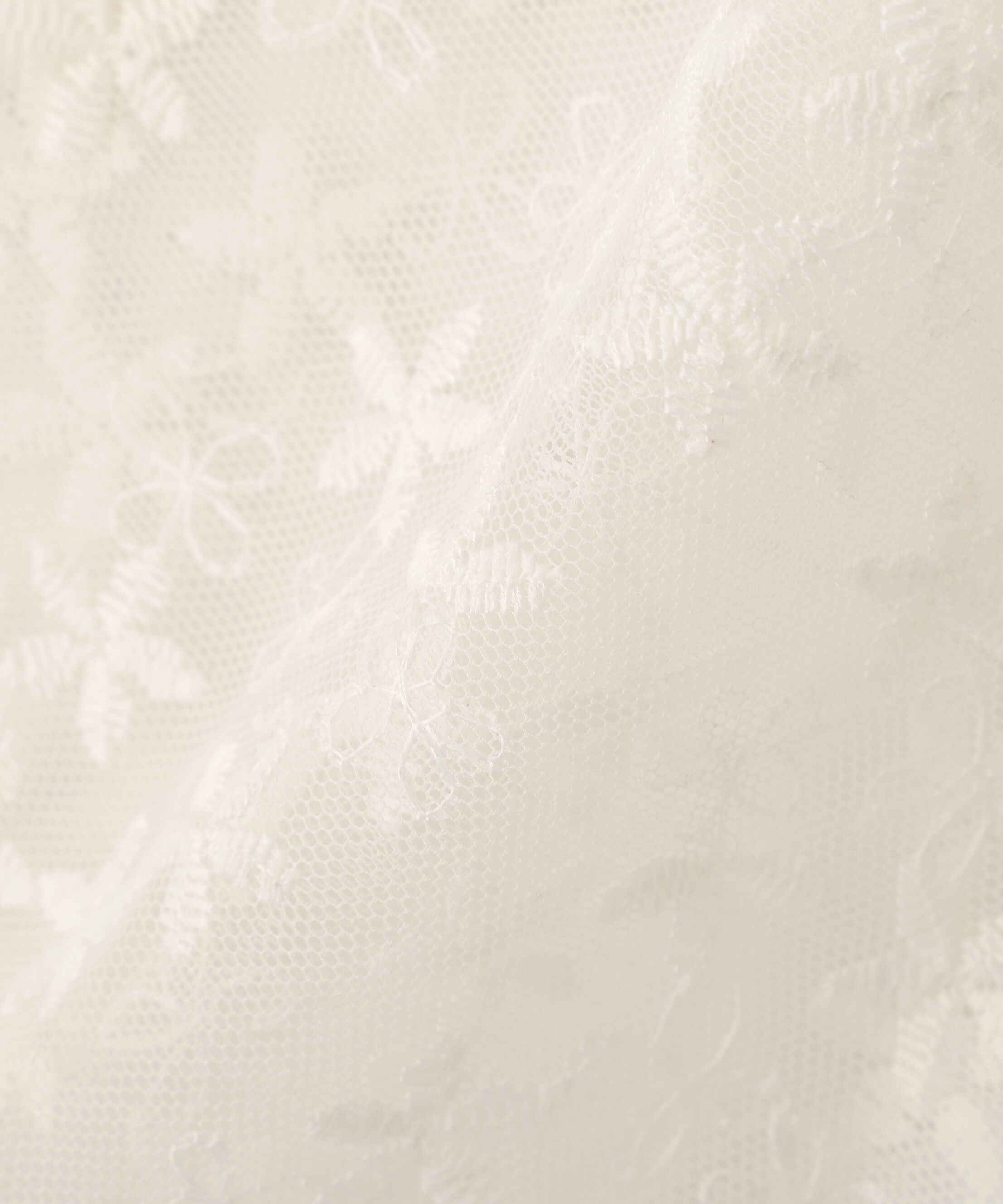 PROPORTION BODY DRESSING「《EDIT COLOGNE》レーススカーフ付きリブニット　26SS」|ニット・セーター|