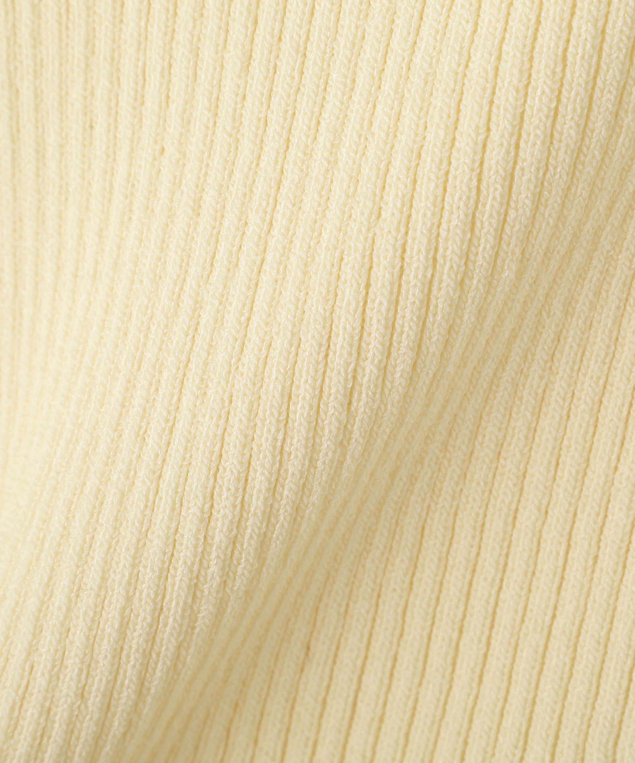 PROPORTION BODY DRESSING「〈a/mie〉シアーペプラムリブニット　26SS」|カーディガン|