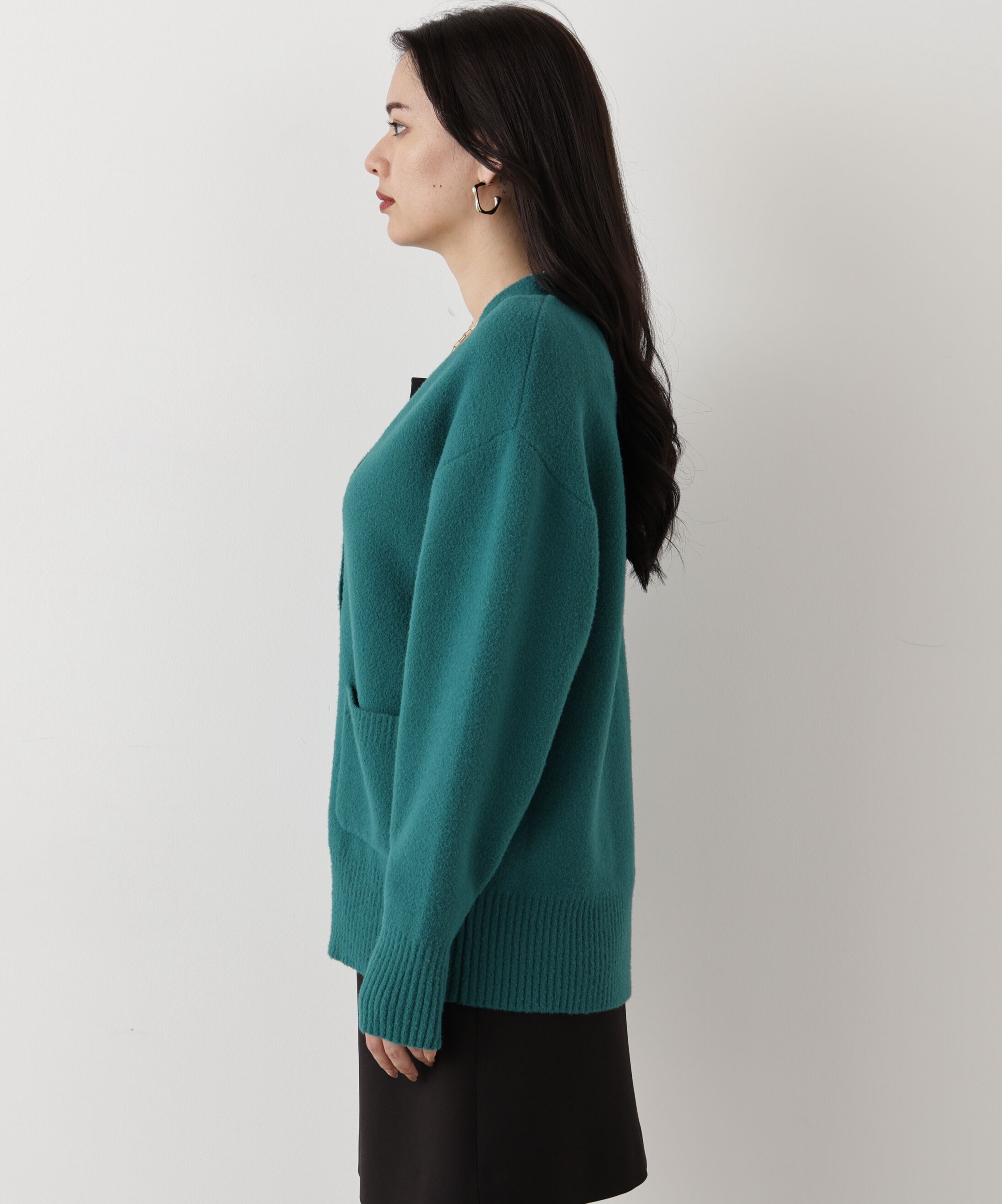  「◆［WEB限定色 ピンク］フェザーヤーンオーバーカーディガン」|その他|