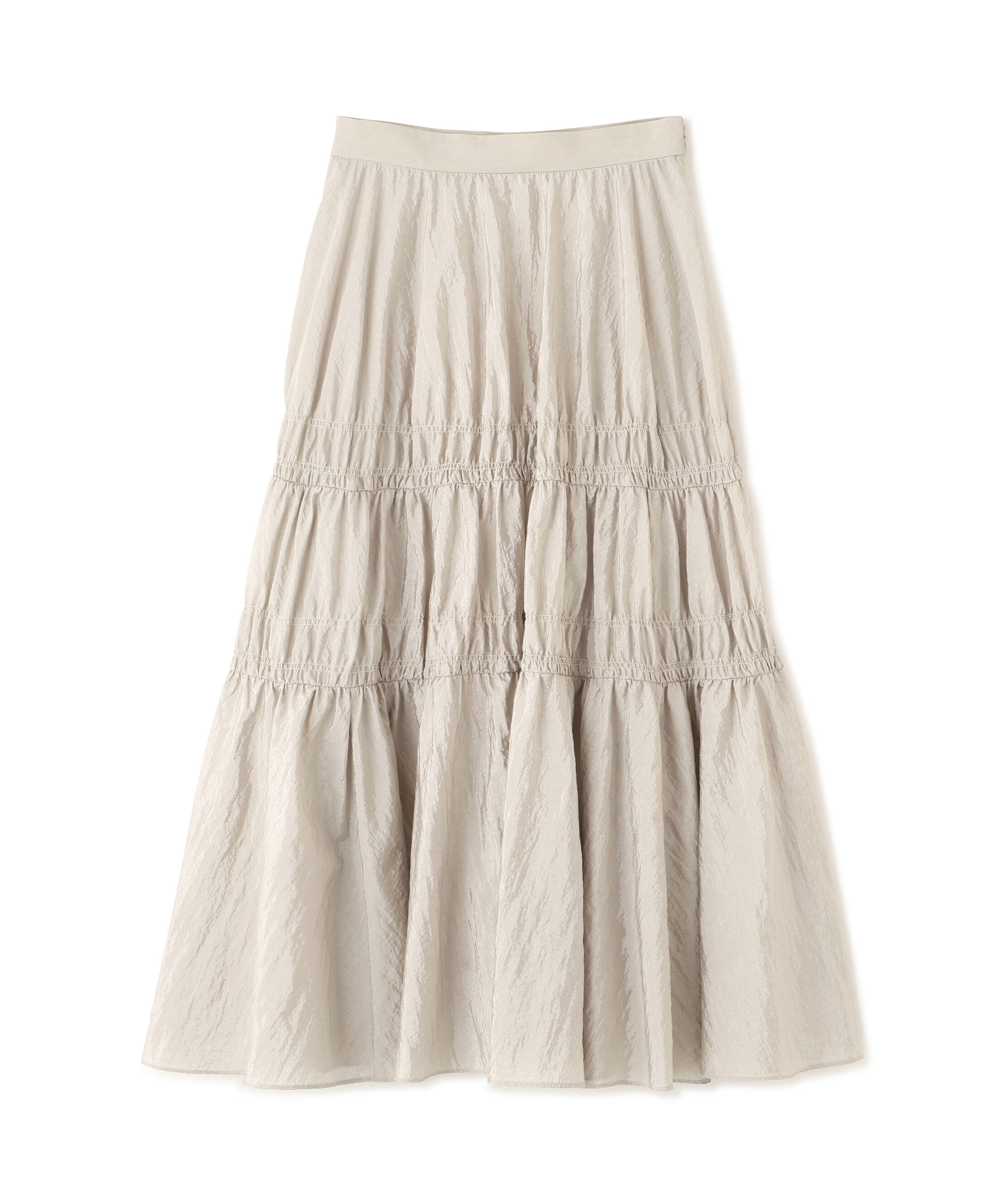  「シャイニーギャザースカート」|スカート|