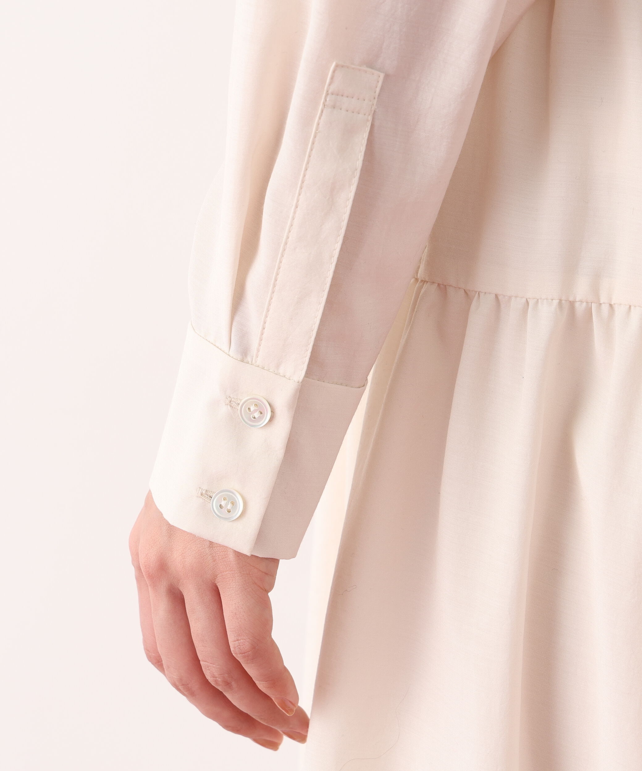  「ブライトローンロングシャツワンピース」|ワンピース|