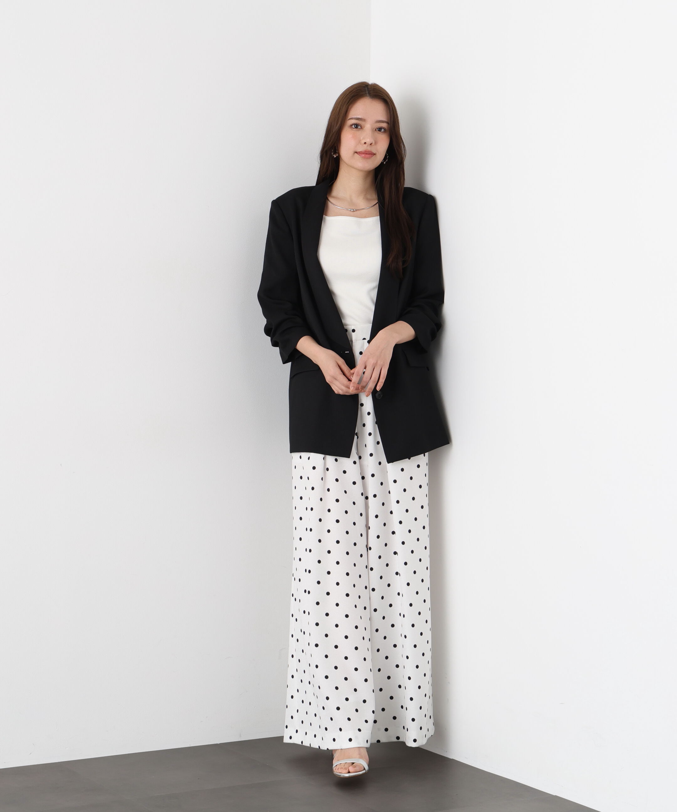  「ショールカラーロングジャケット」|その他|