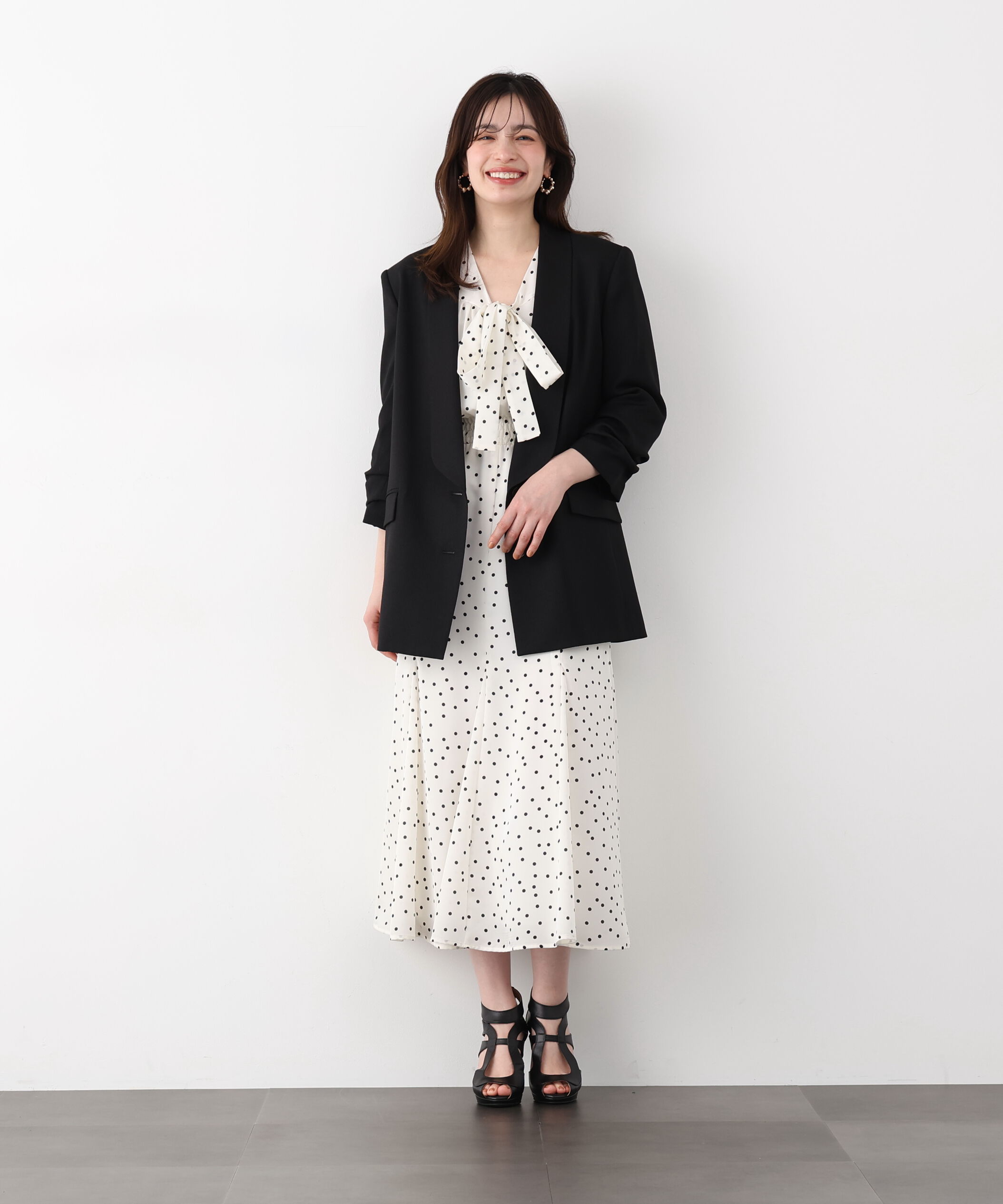  「ショールカラーロングジャケット」|その他|