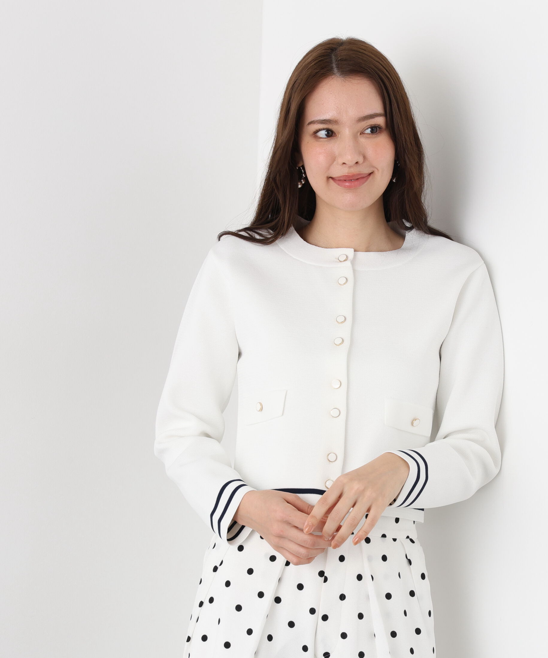  「ミラノリブマリンニットジャケット」|その他|