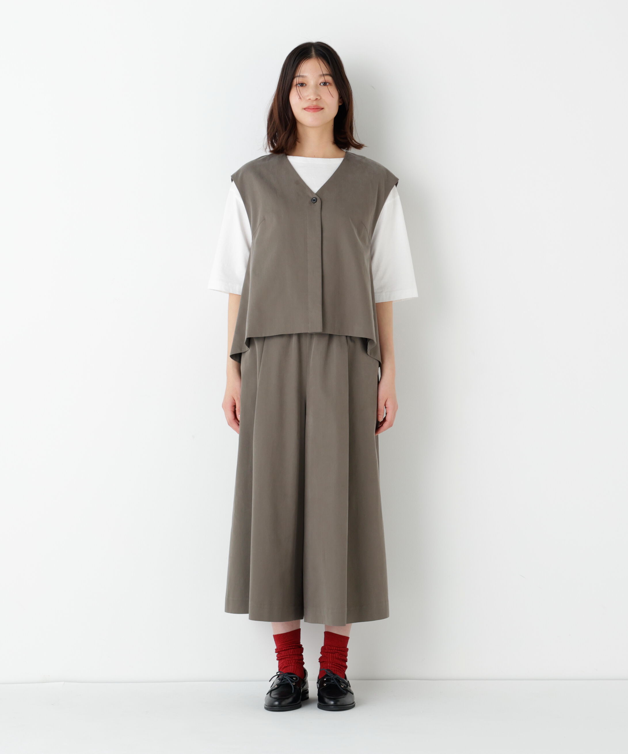  「◆セルロースコットンサテンセットアップ」|ワンピース|