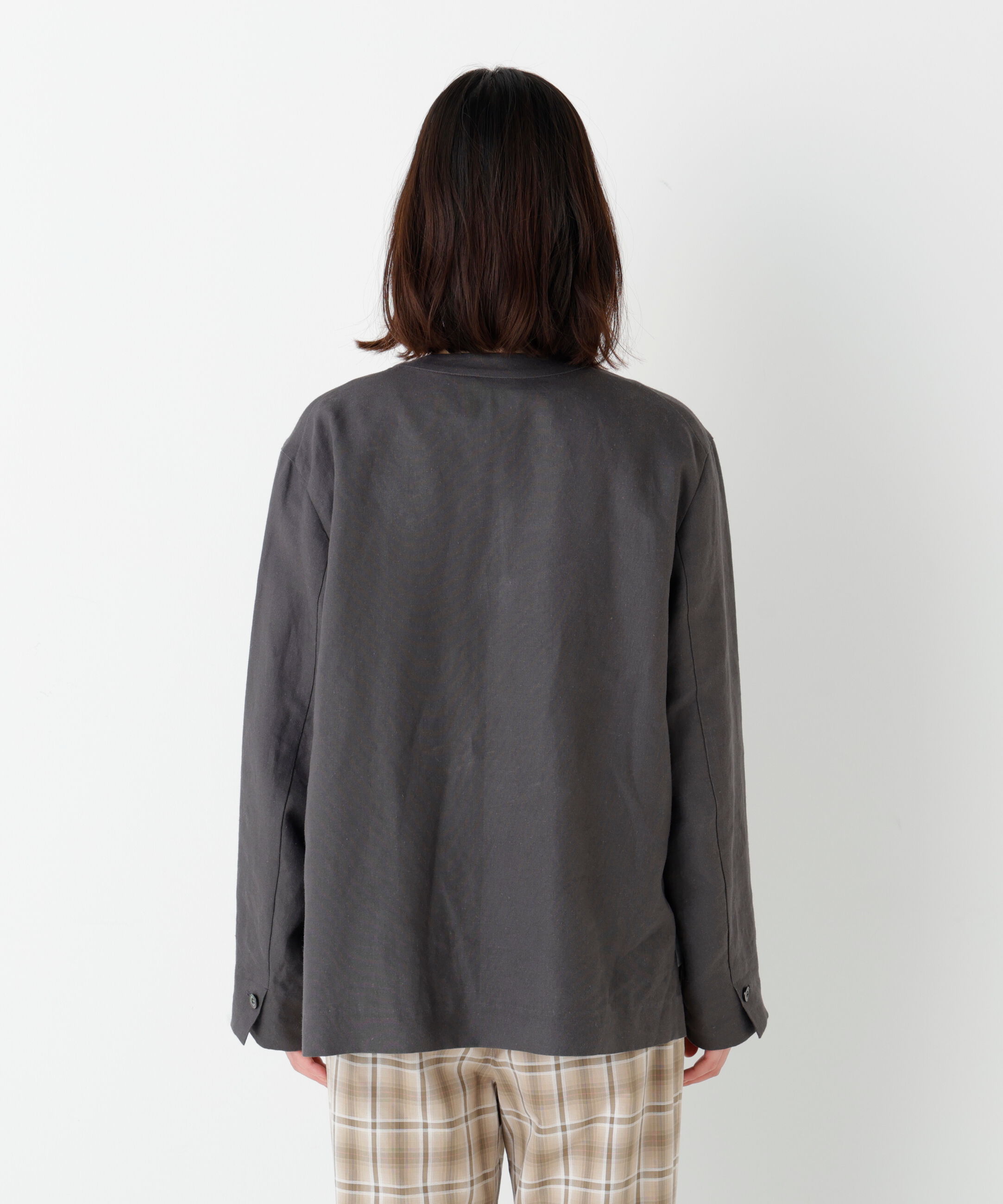  「◆ラミーキャンパスノーカラージャケット」|その他|