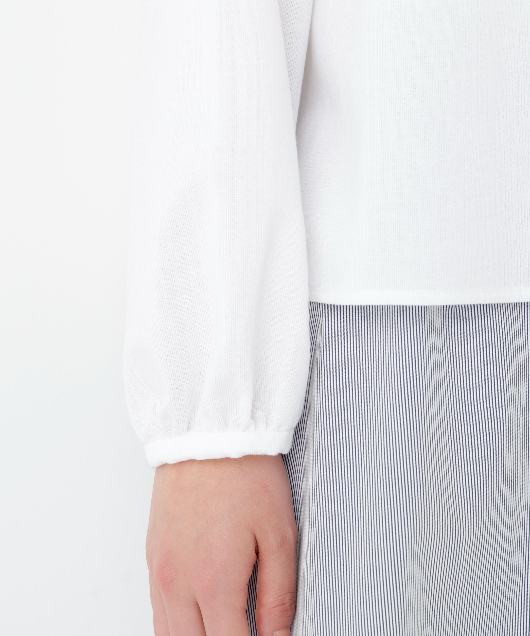  「◆バランサーカットソーギャザーブラウス」|Tシャツ・カットソー|