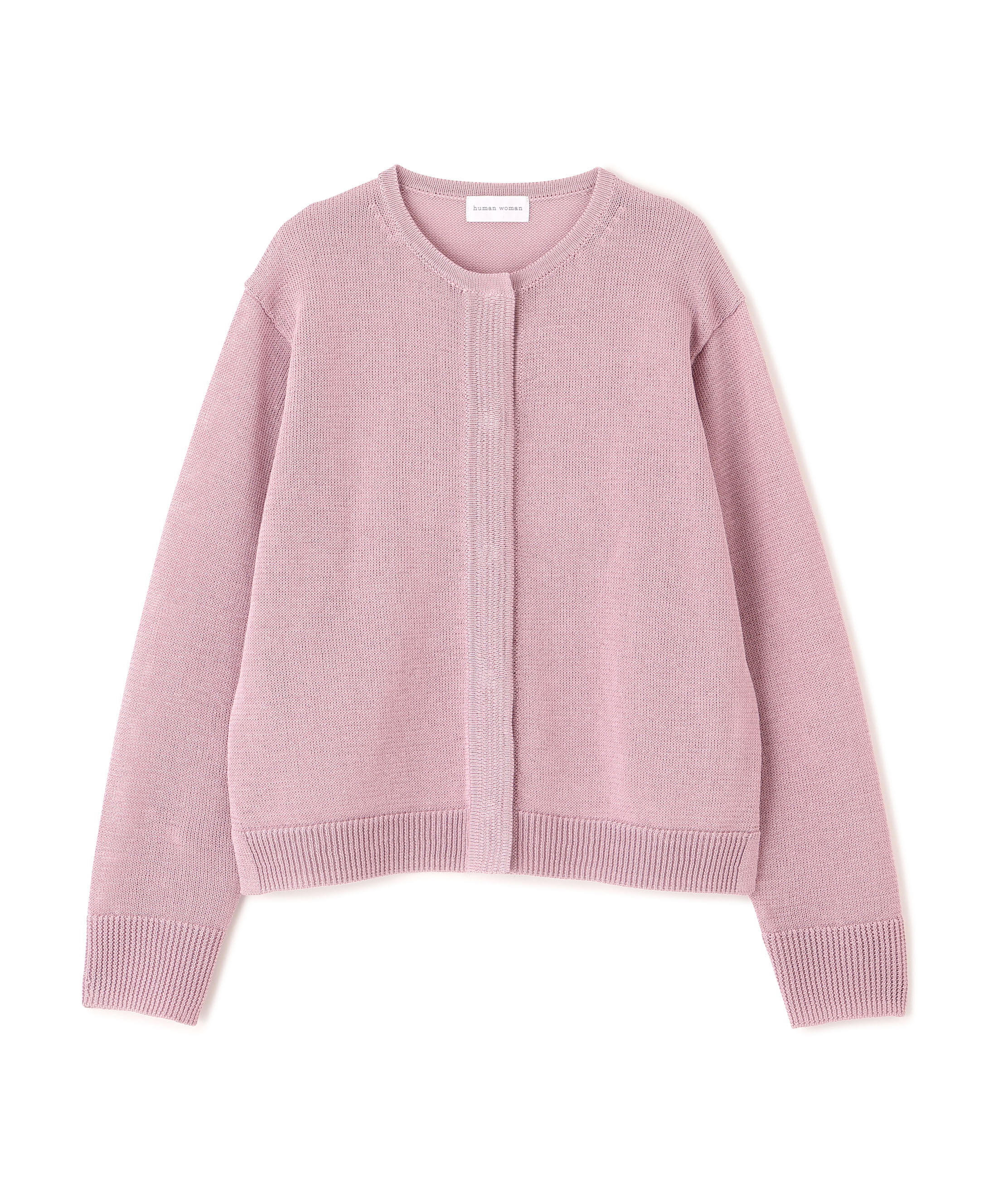  「◆ミドルゲージギマクルーネックカーディガン」|ニット・セーター|