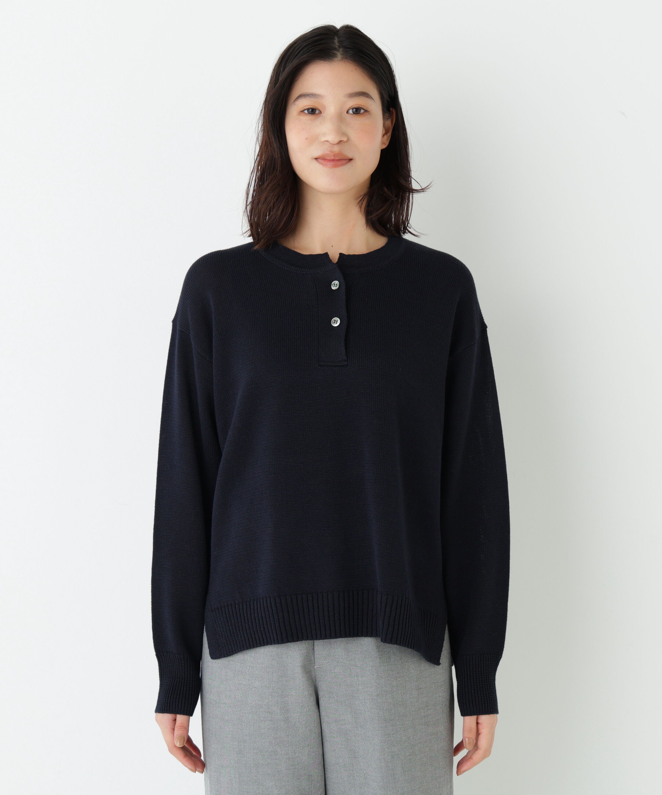  「◆ミドルゲージギマスキッパーＰ／Ｏ」|ニット・セーター|