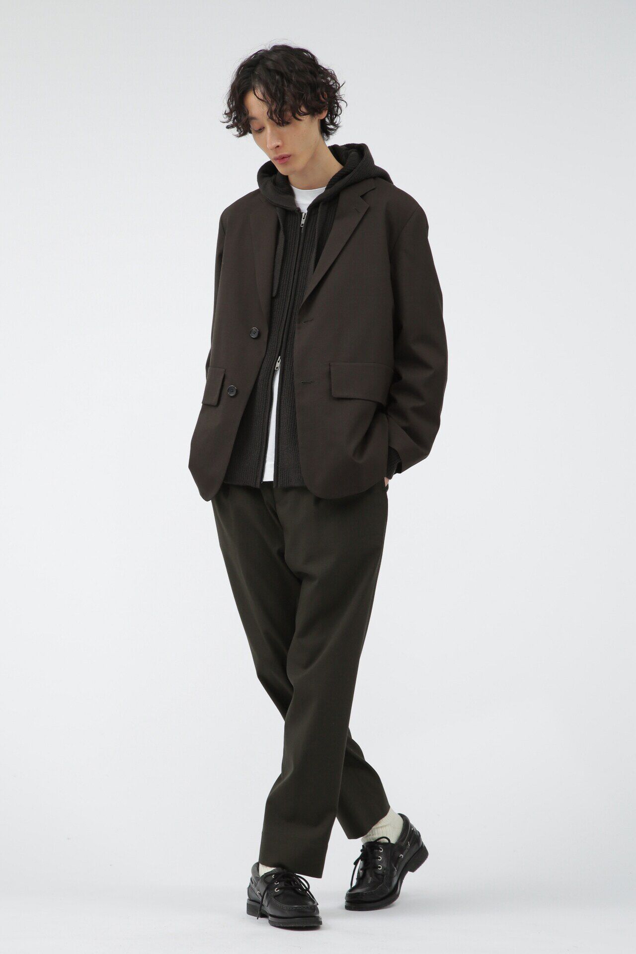 MARGARET HOWELL「GLEN CHECK WOOL PLAINWEAVE」|その他|