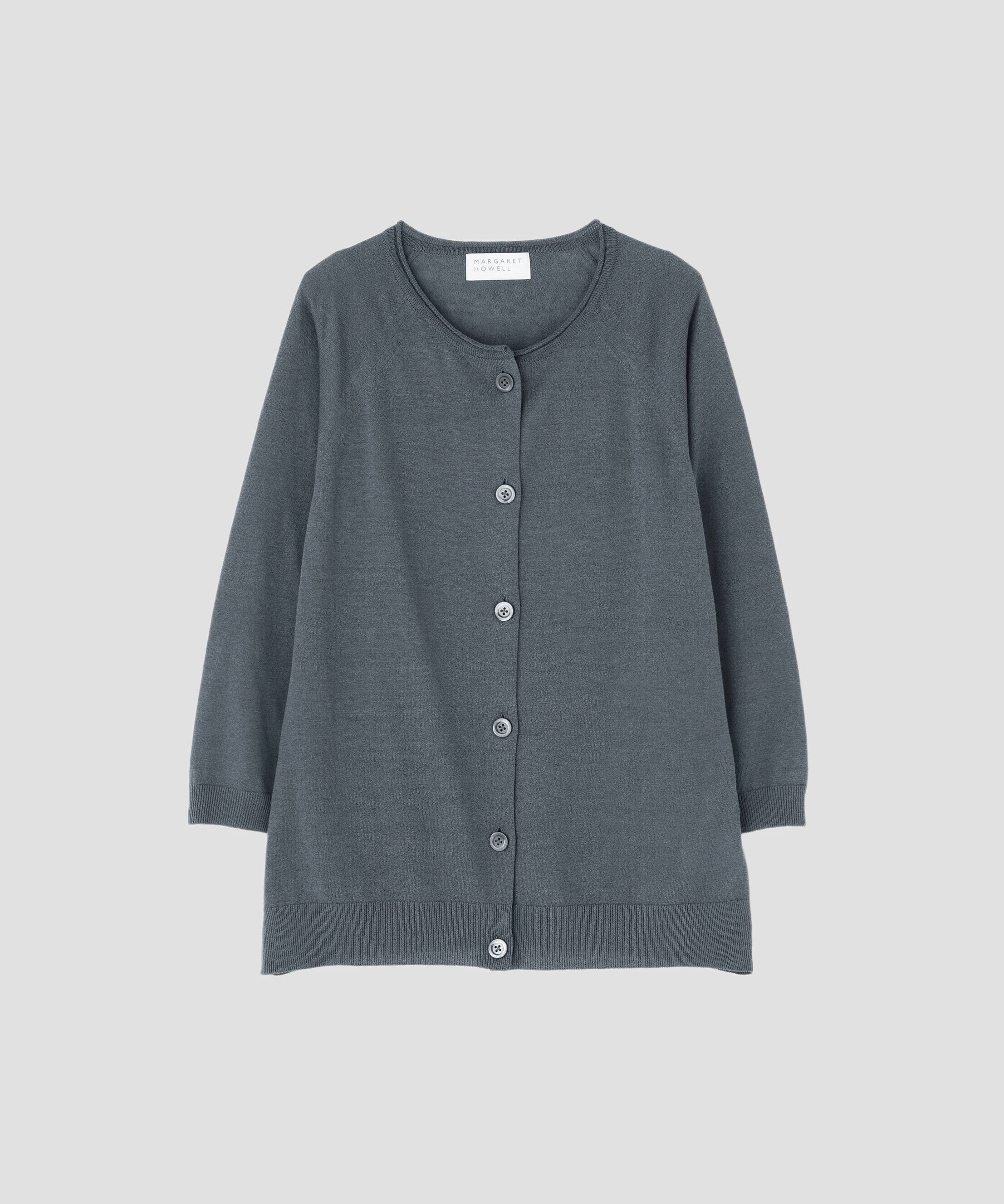 MARGARET HOWELL HOUSEHOLDGOODS「FINE LINEN COTTON KNITWEAR」|カーディガン|