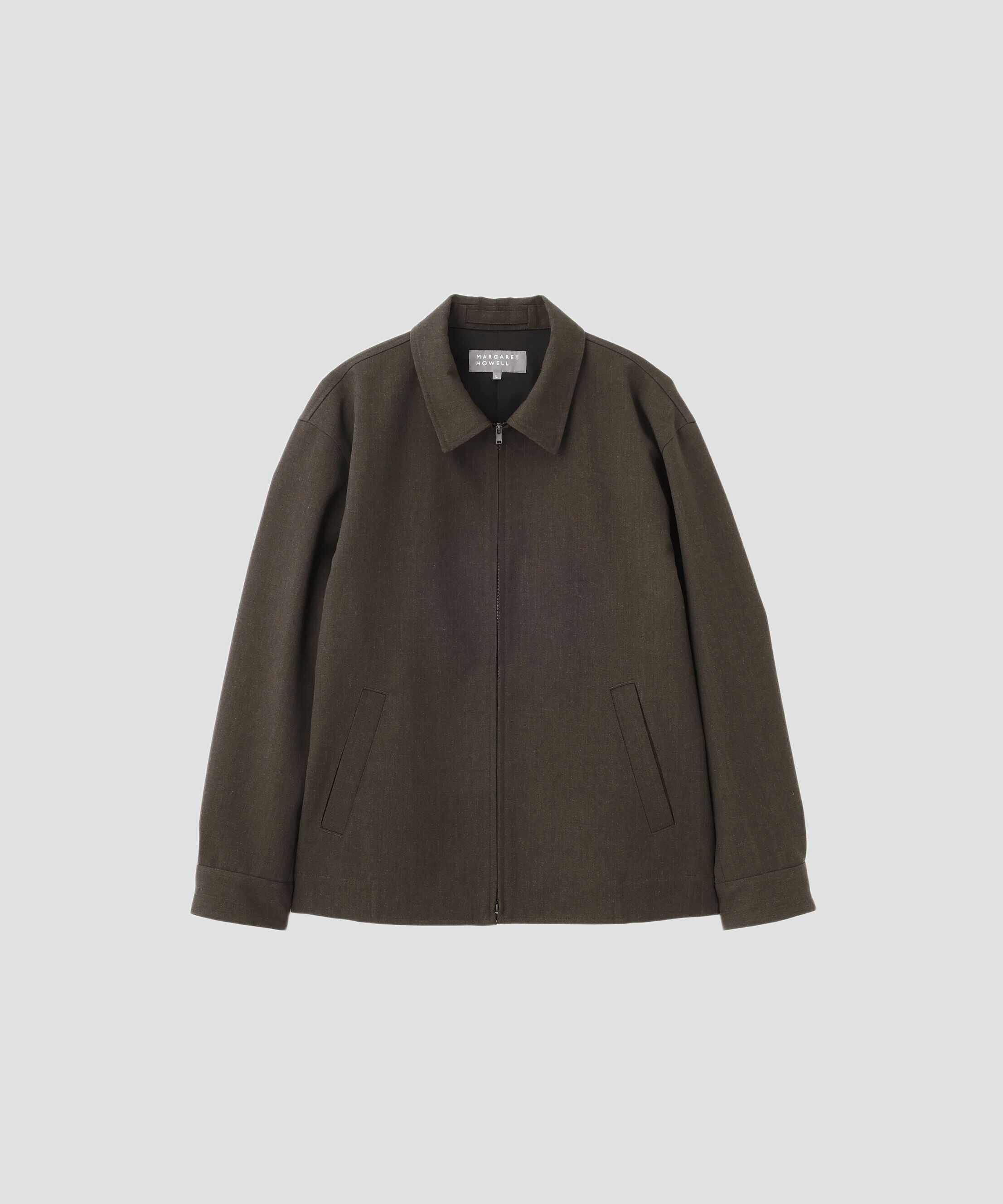 MARGARET HOWELL「COMPACT WOOL SERGE BLOUSON」|ブルゾン・スタジャン|