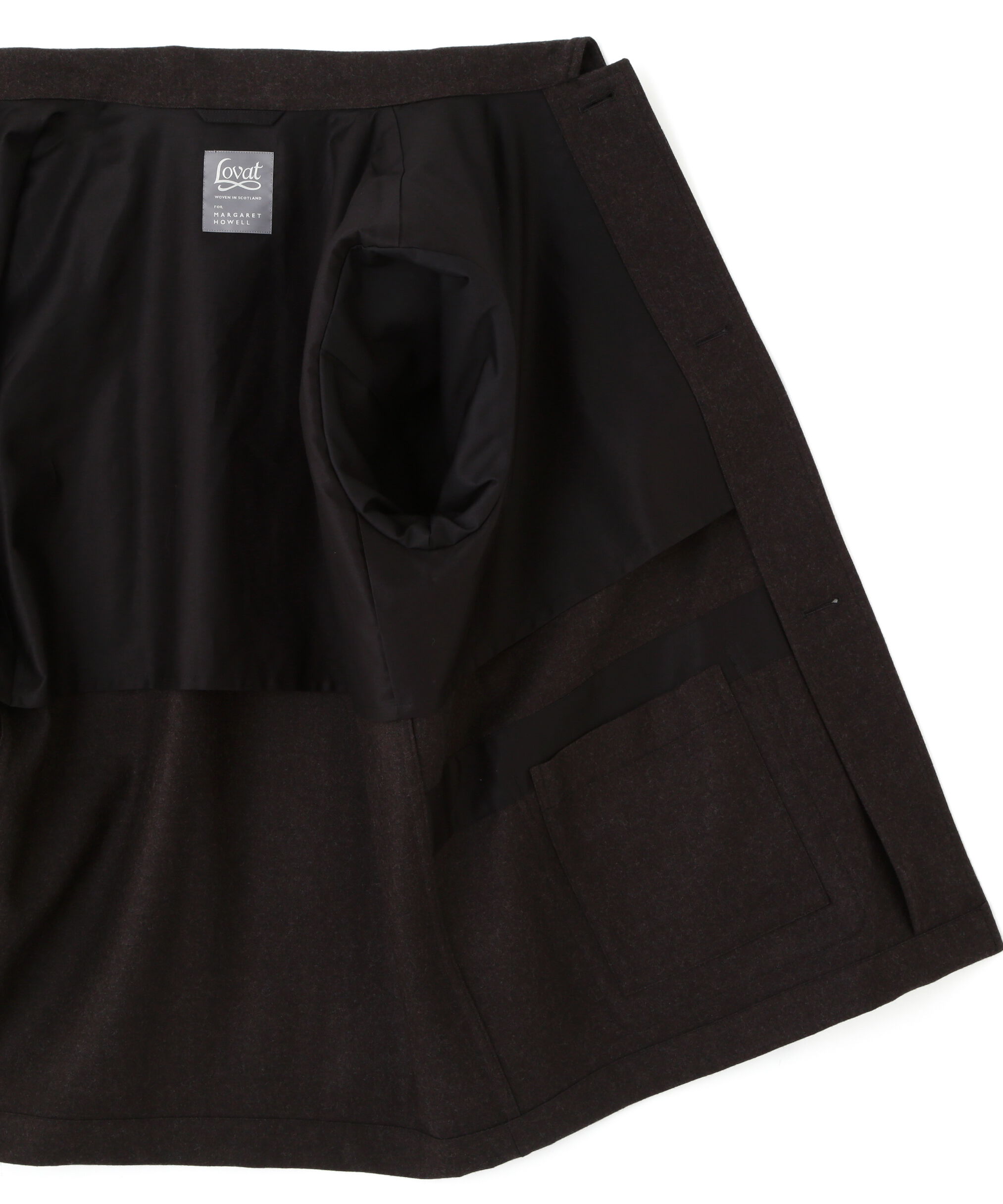 MARGARET HOWELL「COMPACT YARN DYED WOOL BLOUSON」|ブルゾン・スタジャン|