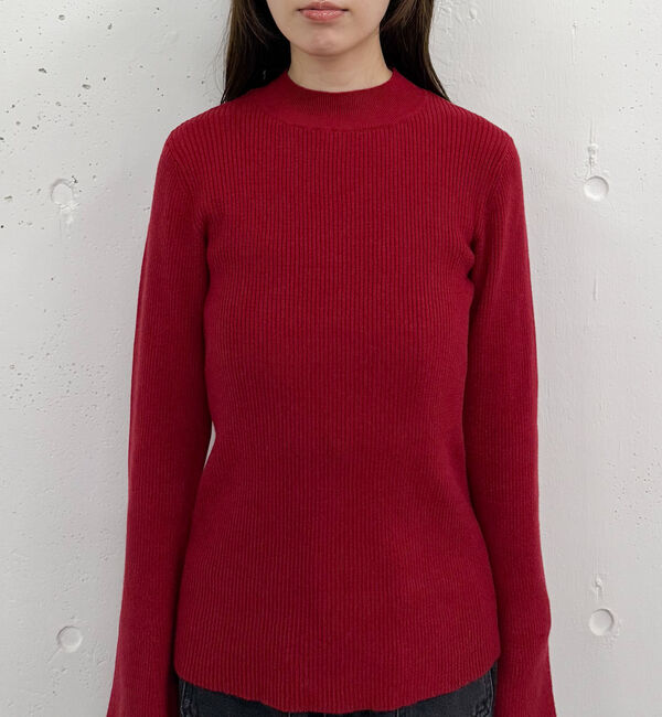 archives「フレアスリーブリブニットプルオーバー」|ニット・セーター|