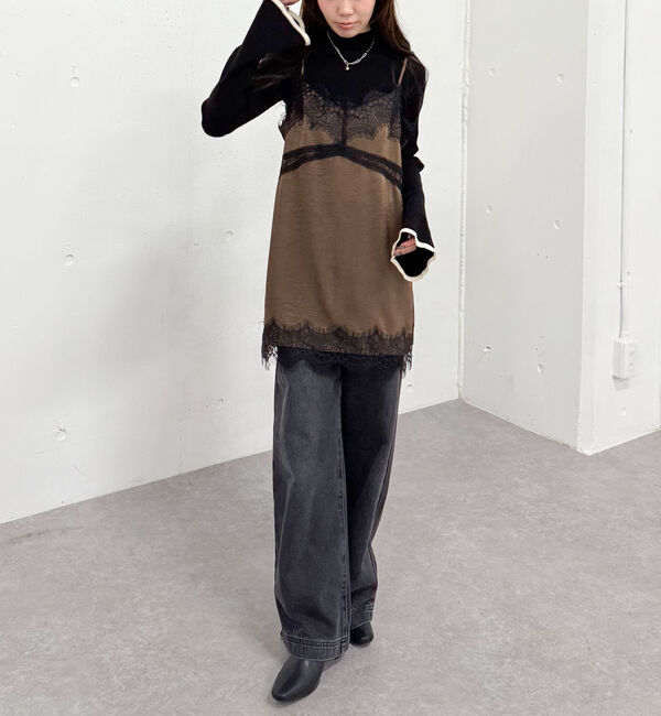 archives「フレアスリーブリブニットプルオーバー」|ニット・セーター|