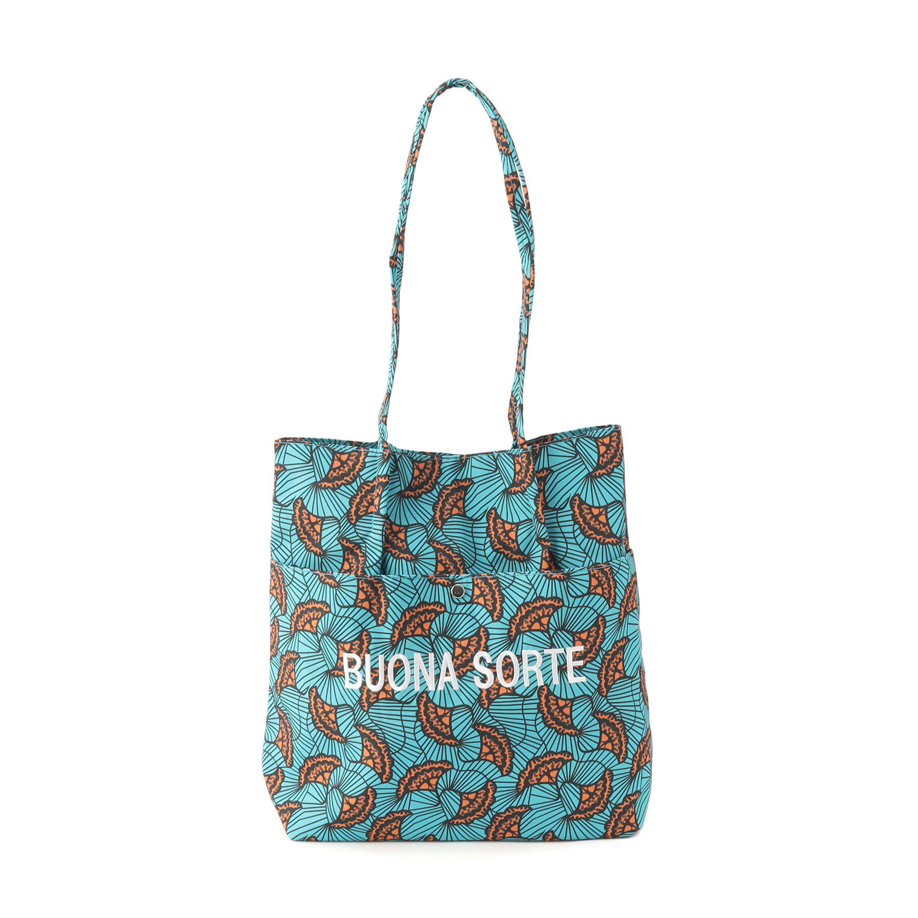 SHOO･LA･RUE「【A4サイズ】幸運を呼び寄せてくれそうな ラタプリント トートバッグ」|トートバッグ|