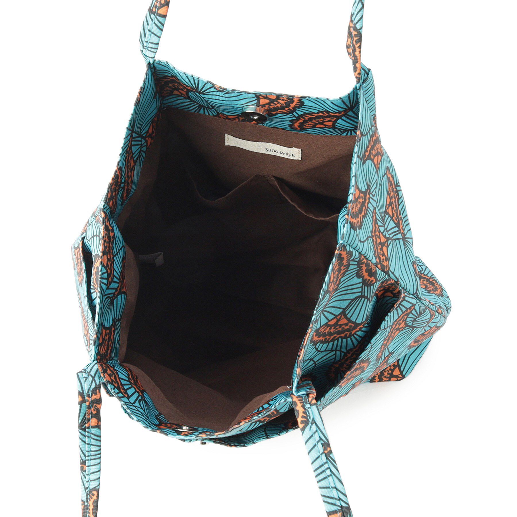 SHOO･LA･RUE「【A4サイズ】幸運を呼び寄せてくれそうな ラタプリント トートバッグ」|トートバッグ|