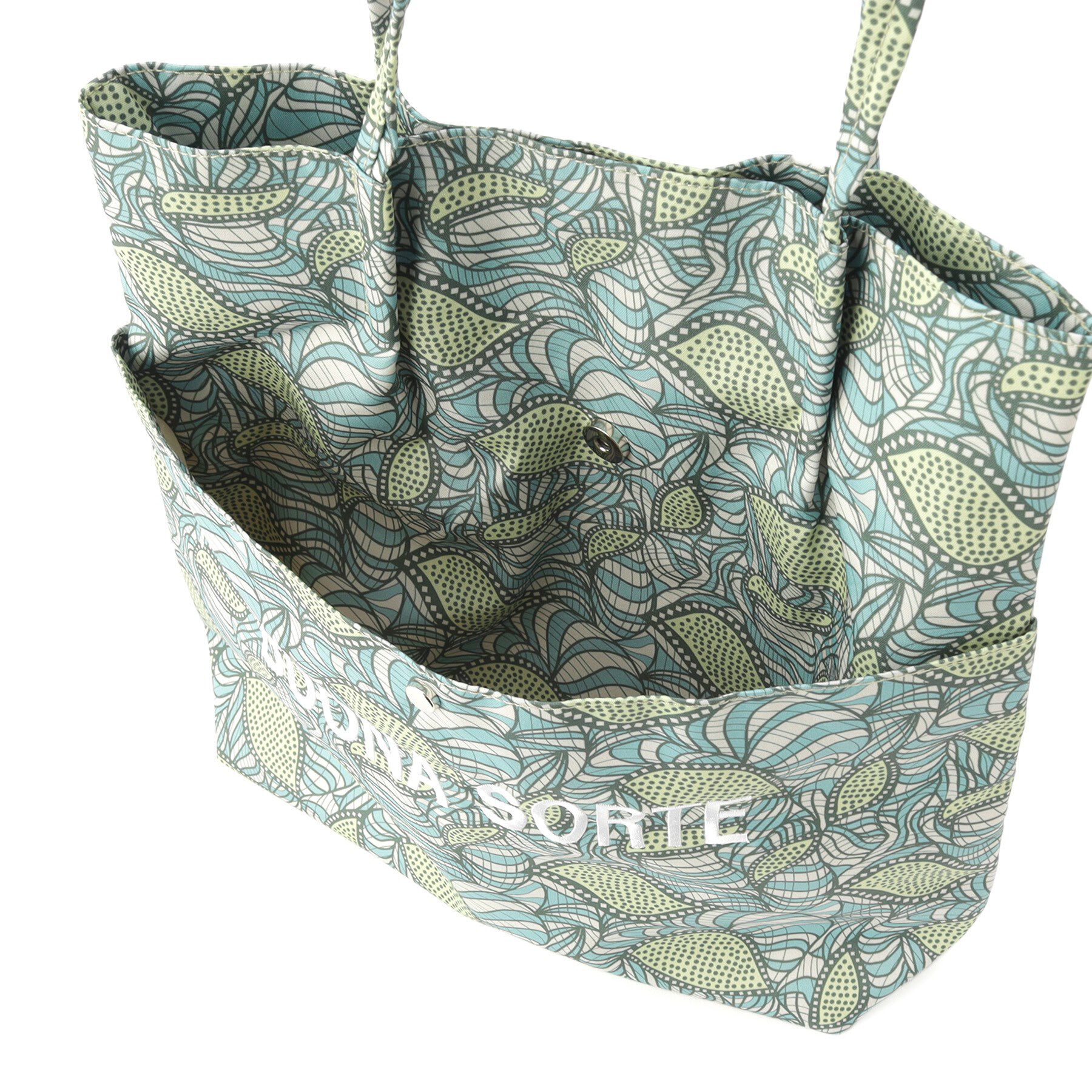 SHOO･LA･RUE「【A4サイズ】幸運を呼び寄せてくれそうな ラタプリント トートバッグ」|トートバッグ|