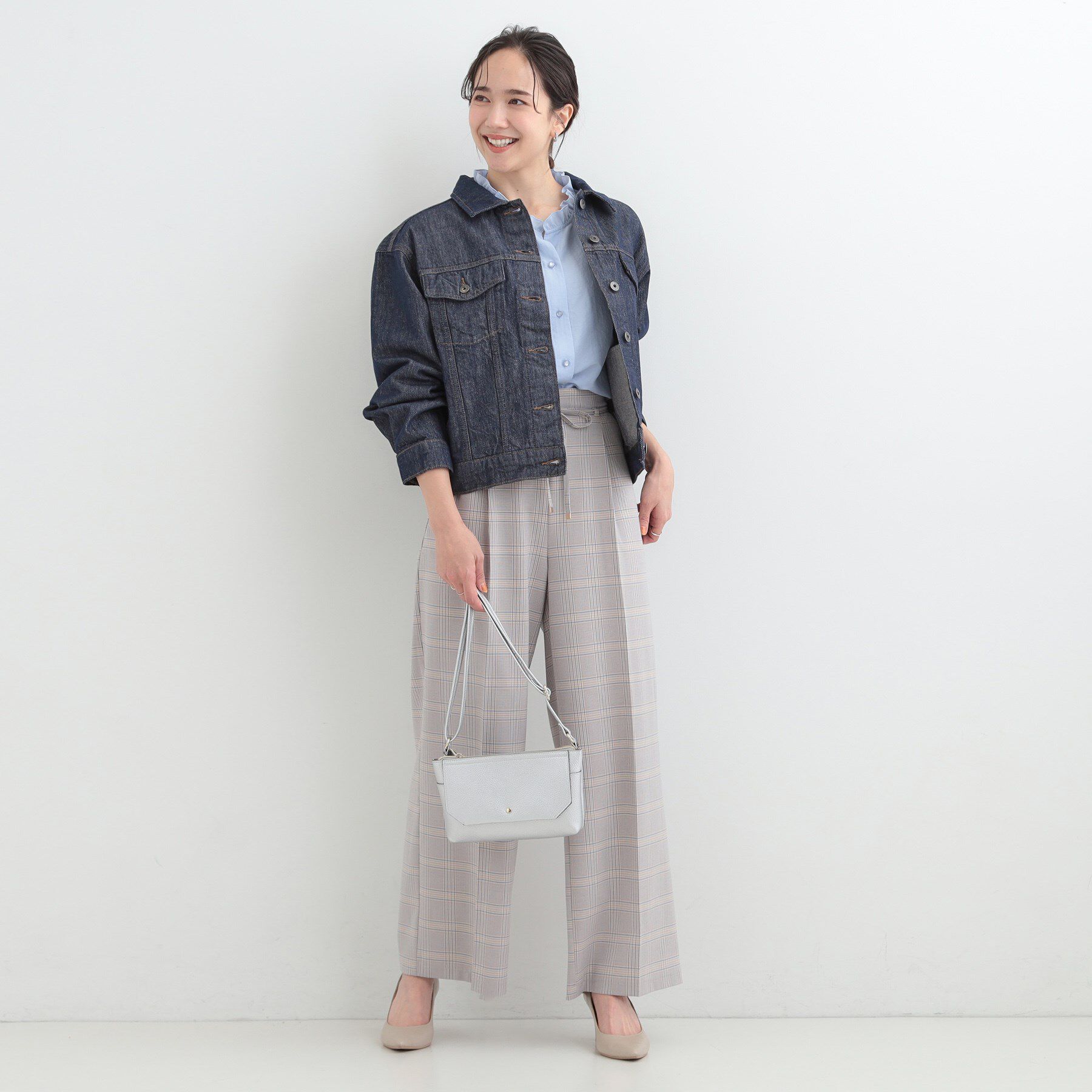 SHOO･LA･RUE「【SHOO・LA・RUE DENIM】大人の抜け感 ゆるGジャン」|デニムジャケット|