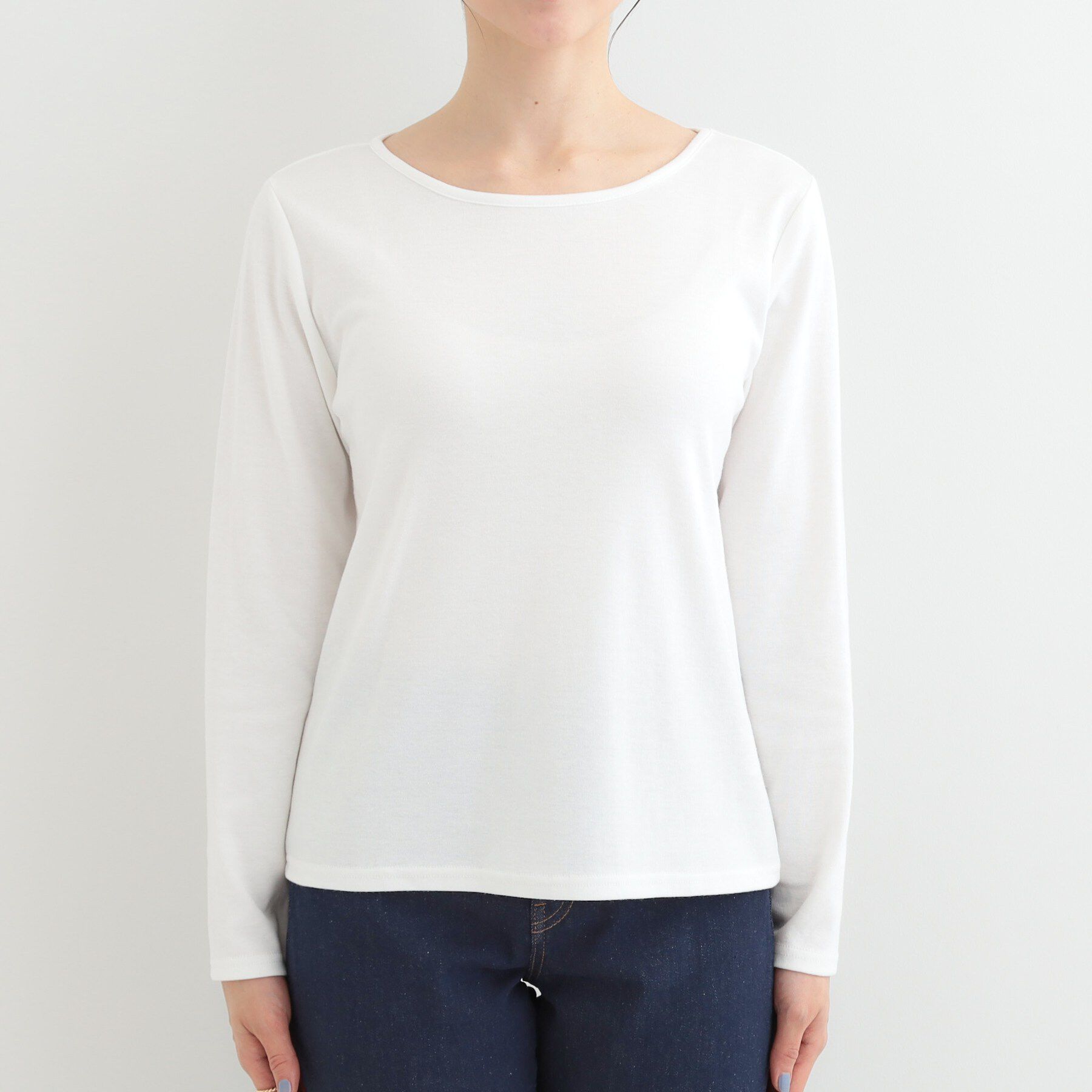 SHOO･LA･RUE「【2点セット】ポンチョ風スウェードトップス&times;ロンT」|その他|