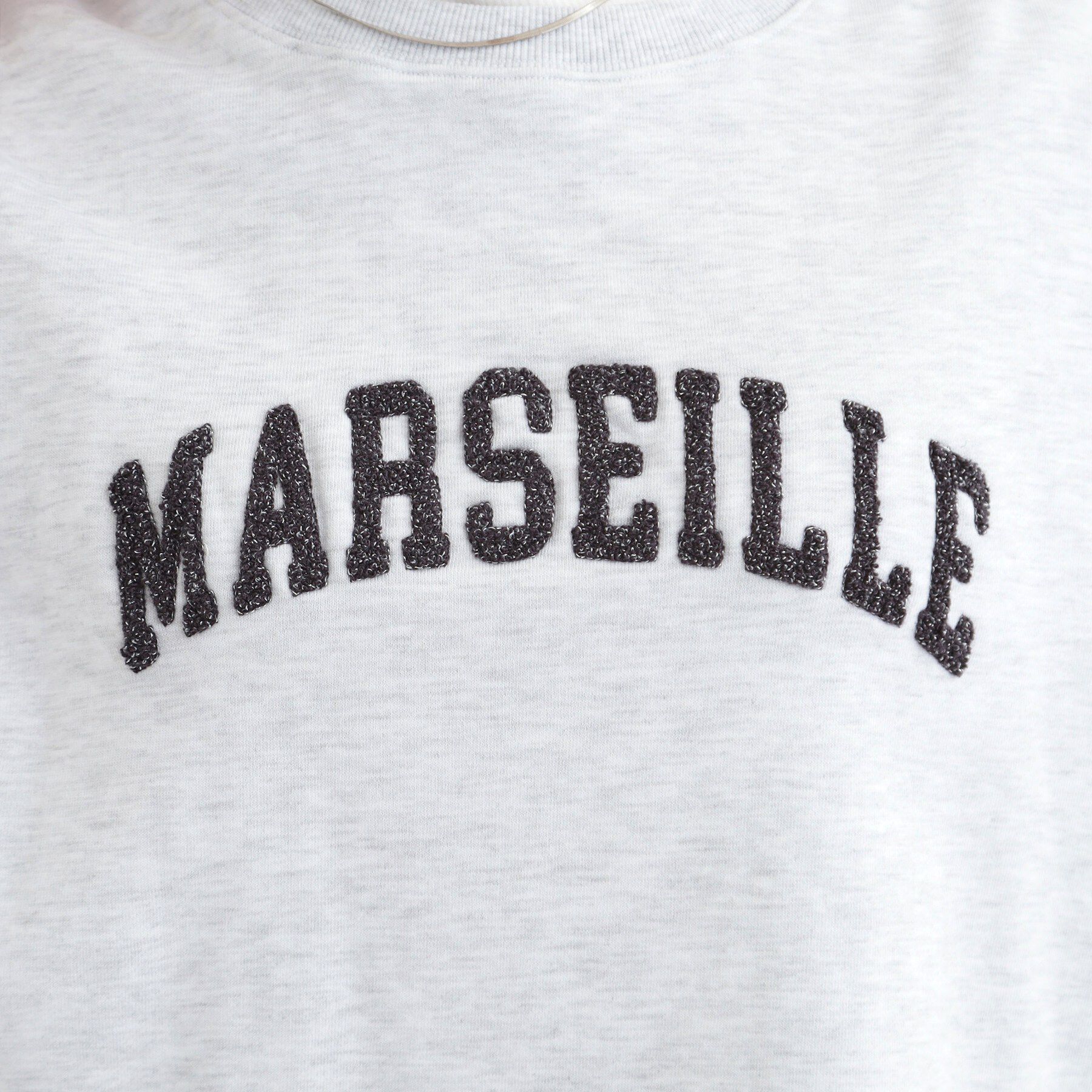 SHOO･LA･RUE「サガラ刺繍アソート裏毛スウェット」|パーカー|