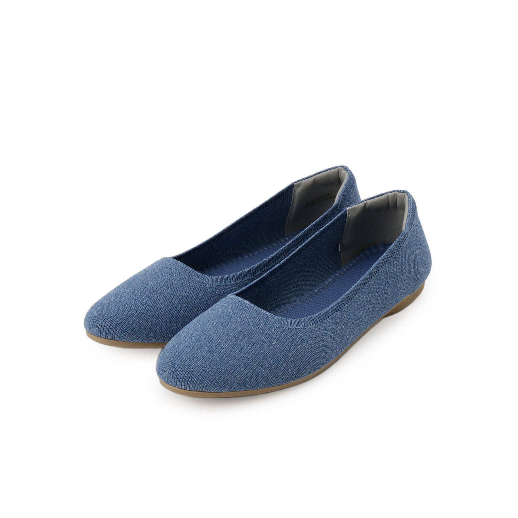 SHOO･LA･RUE「【NEW】洗えてサラサラニットパンプス」|パンプス|ブルー(092)